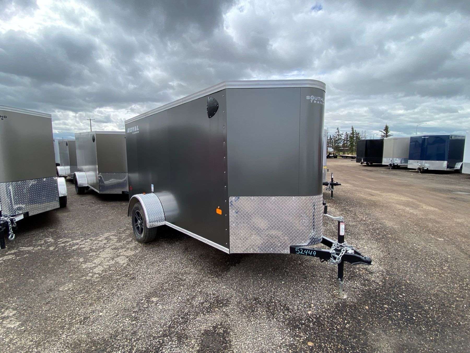 2026 Royal 5'x12' Enclosed Cargo w/ Aluminum Wheels