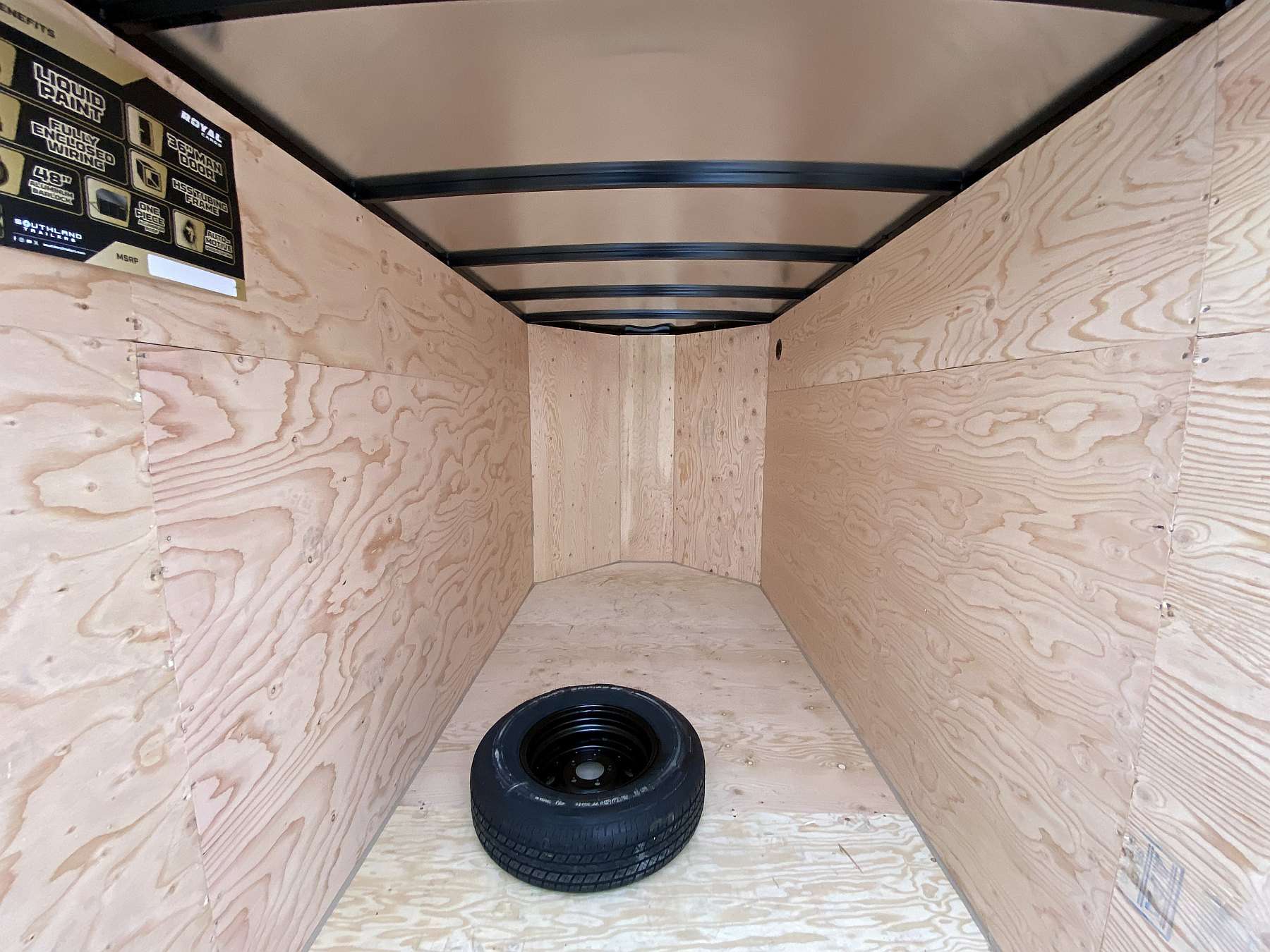 2026 Royal 5'x12' Enclosed Cargo w/ Barn Door