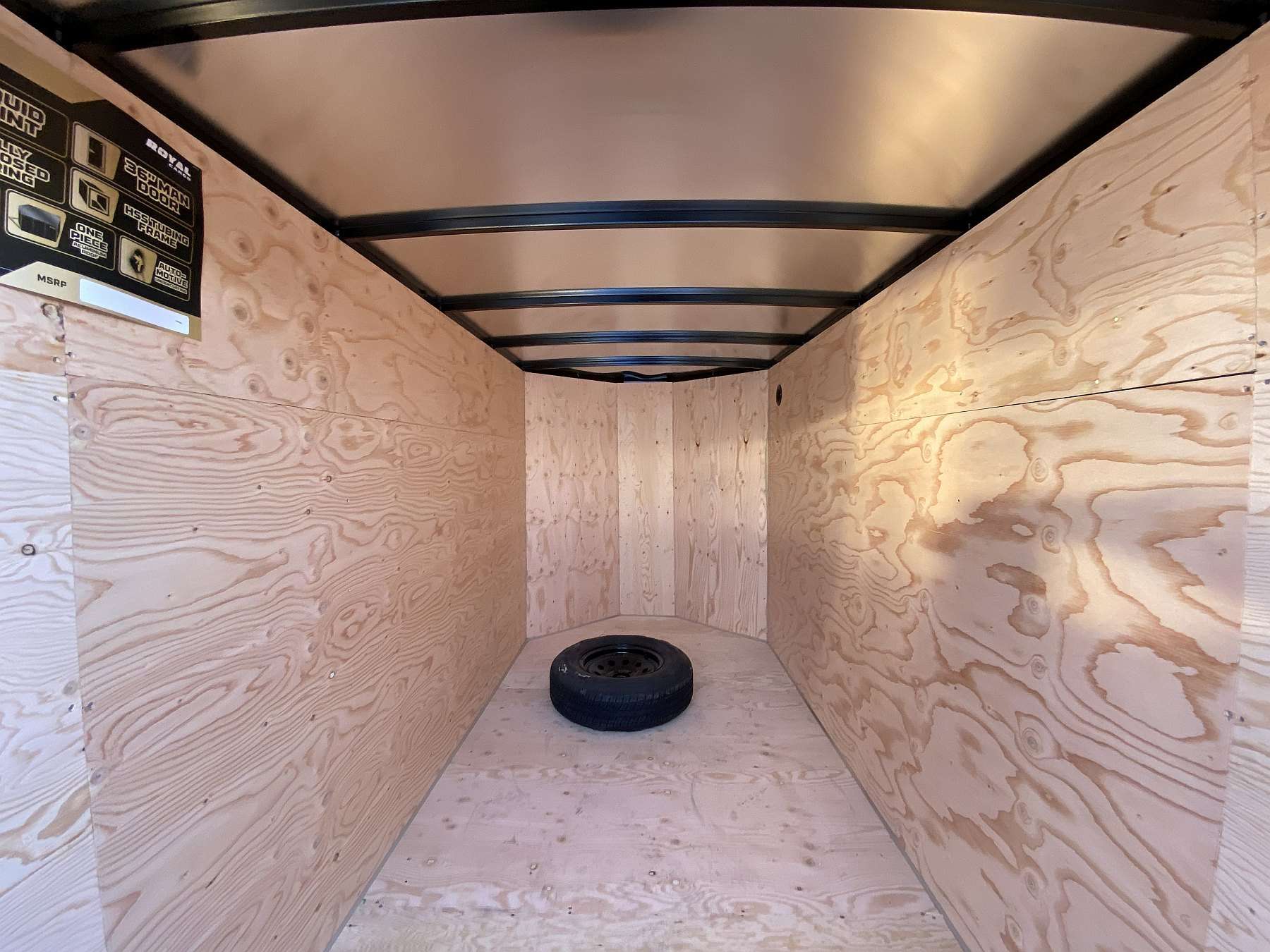 2026 Royal 5'x12' Enclosed Cargo w/ Barn Door