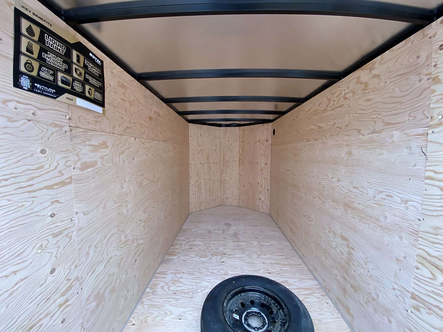 2026 Royal 5'x12' Enclosed Cargo w/ Barn Door