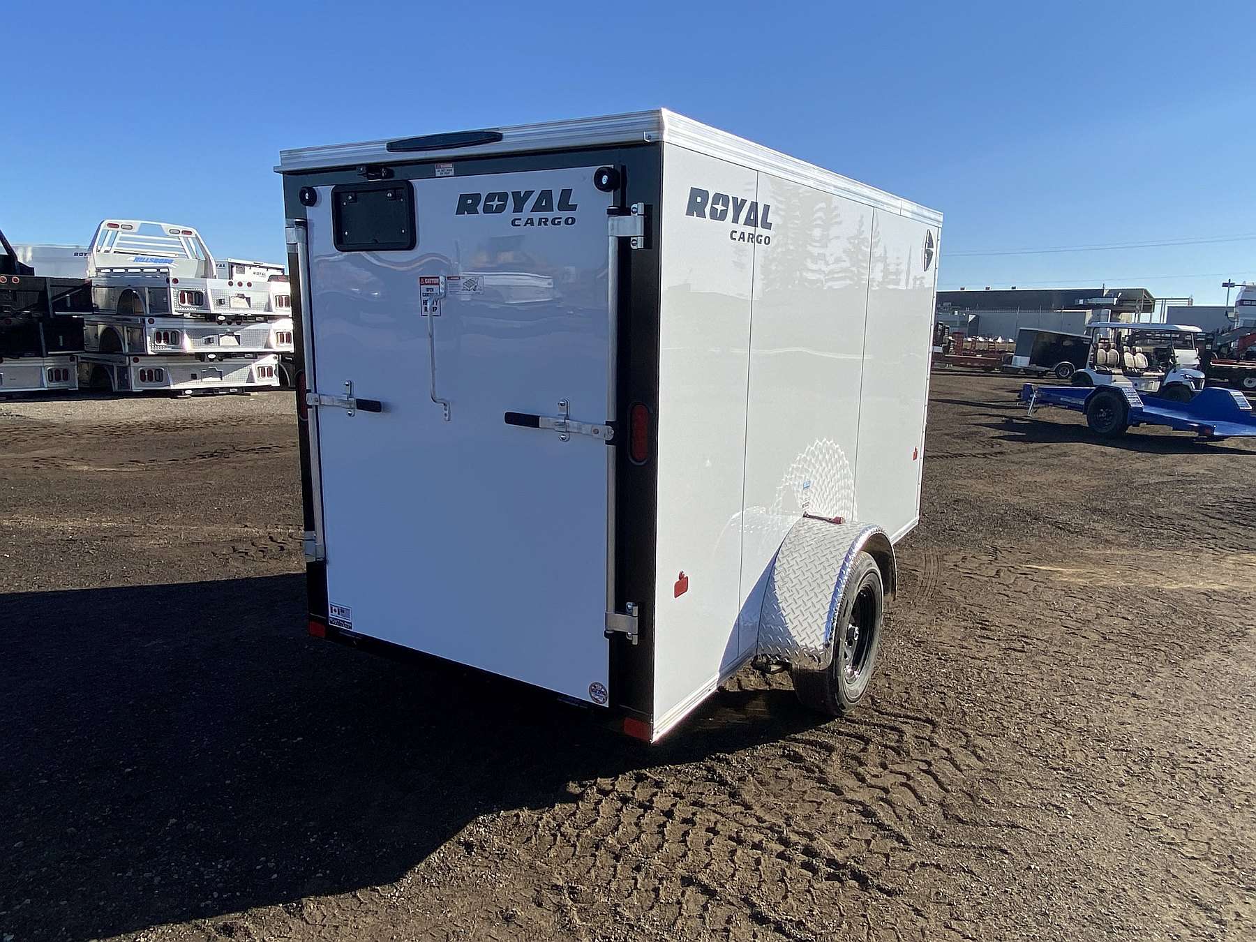 2026 Royal 5'x12' Enclosed Cargo w/ Ramp Door
