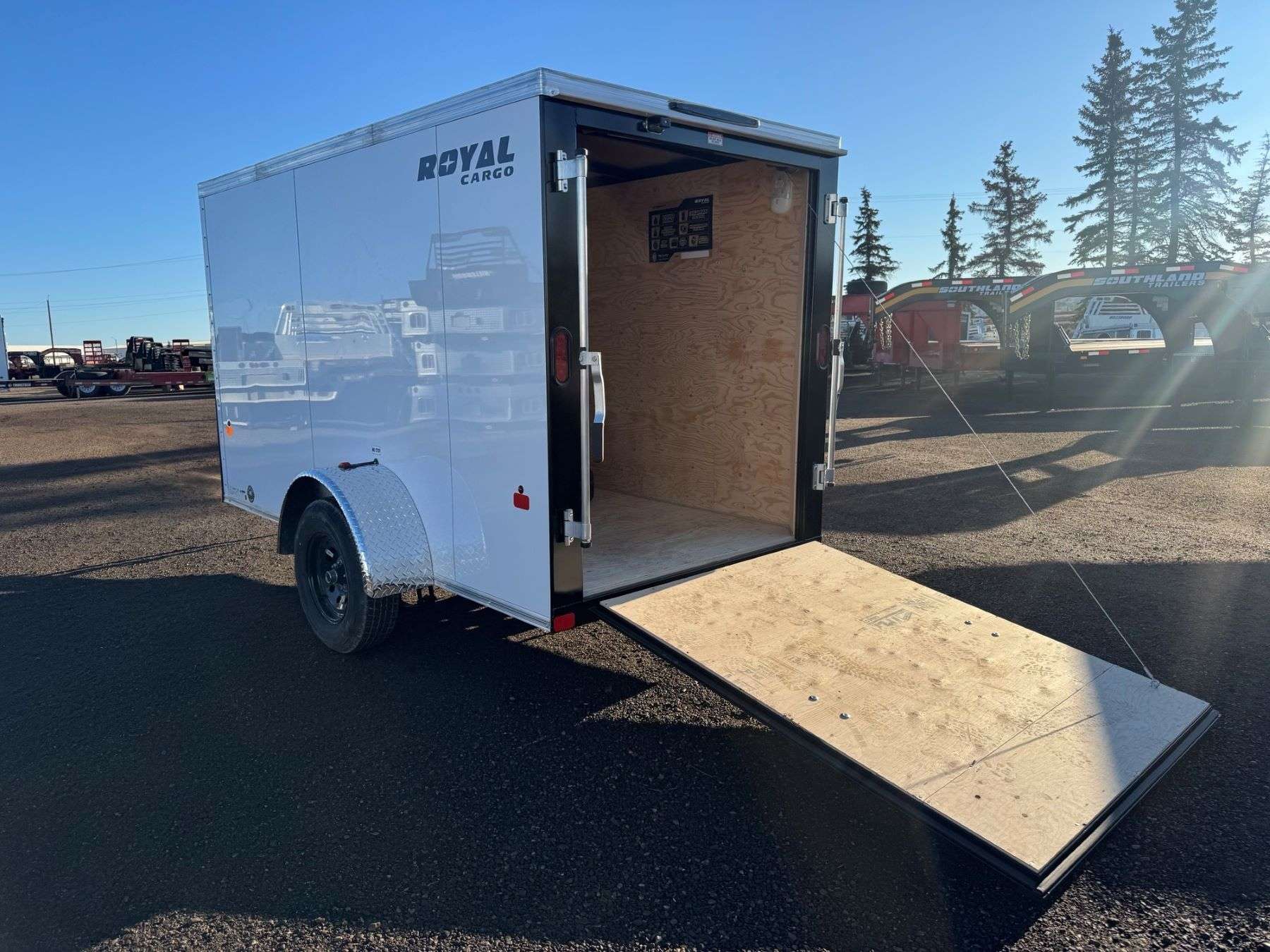 2026 Royal 5'x12' Enclosed Cargo w/ Ramp Door