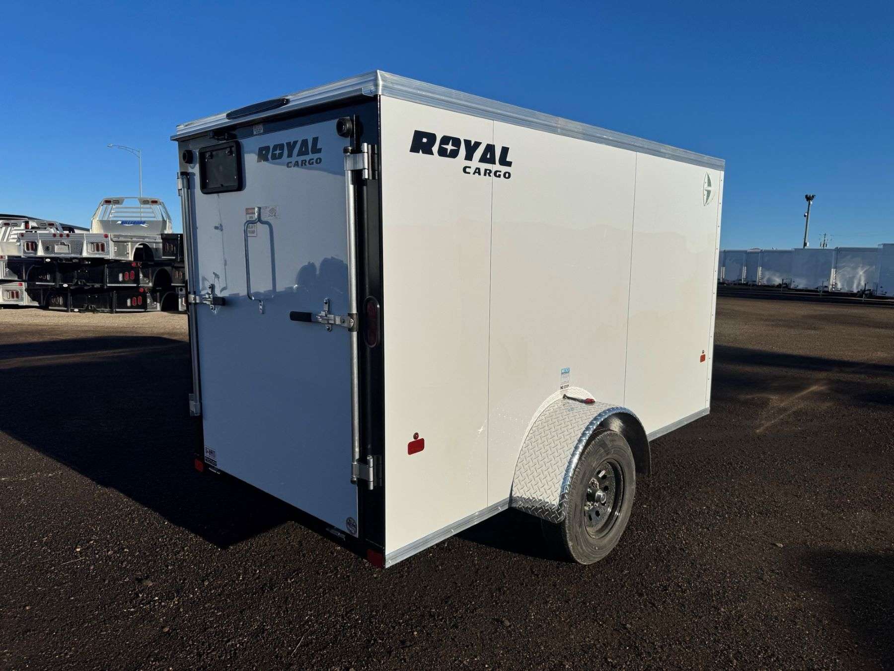 2026 Royal 5'x12' Enclosed Cargo w/ Ramp Door