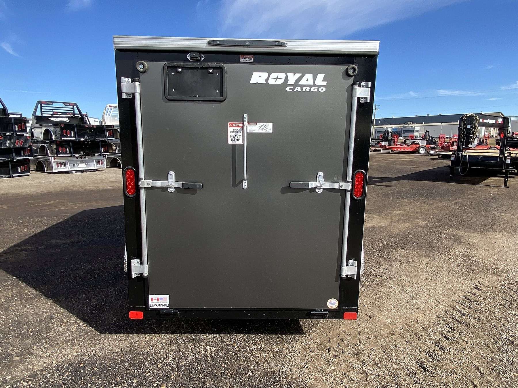 2026 Royal 5'x12' Enclosed Cargo  w/ Ramp Door