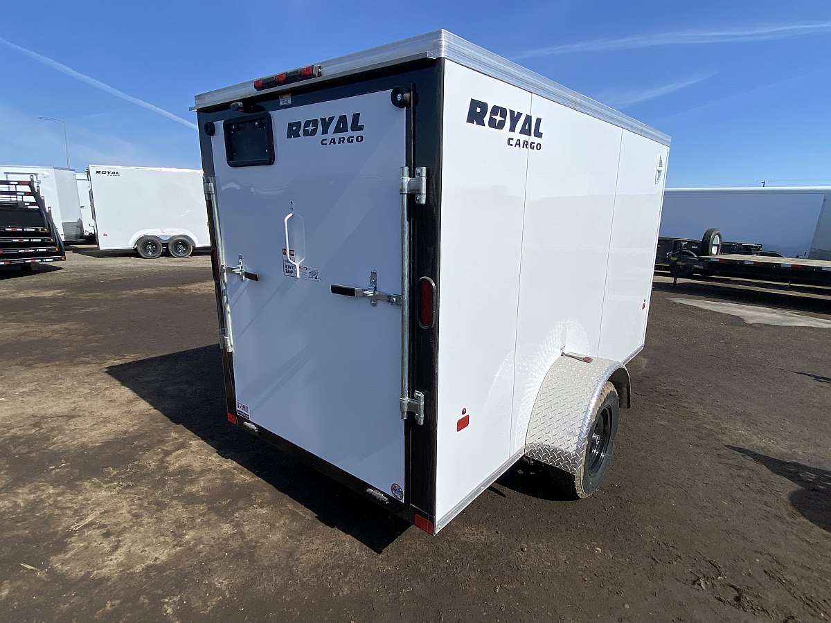 2026 Royal 5'x12' Enclosed Cargo w/ Ramp Door