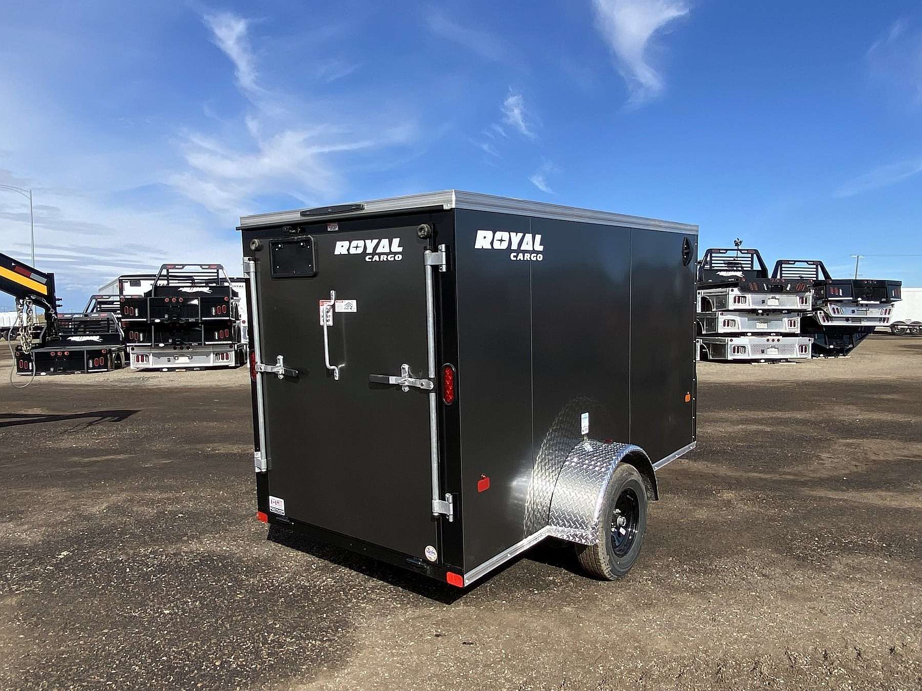 2026 Royal 5'x12' Enclosed Cargo w/ Ramp Door