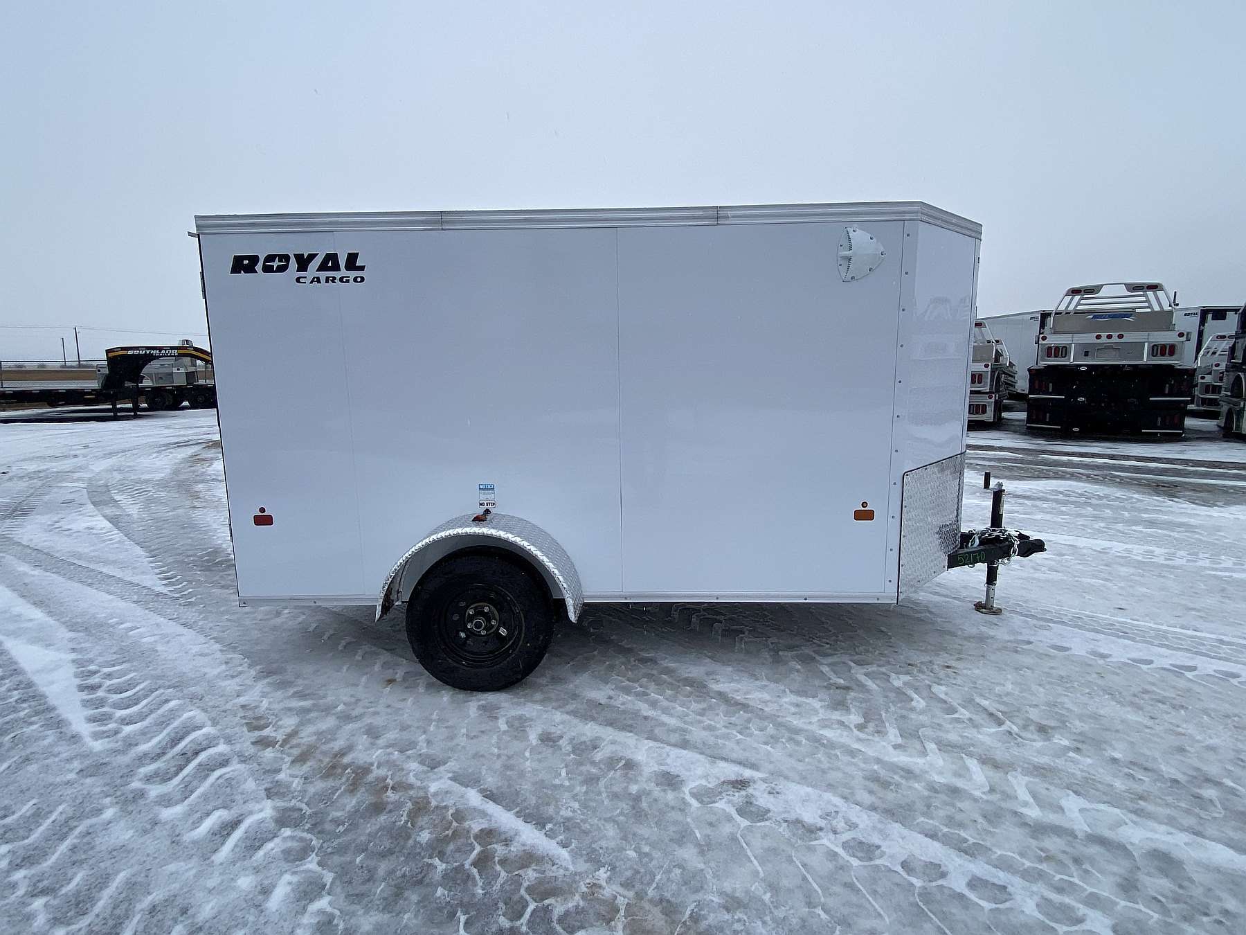2026 Royal 5'x12' Enclosed Cargo w/ Ramp Door