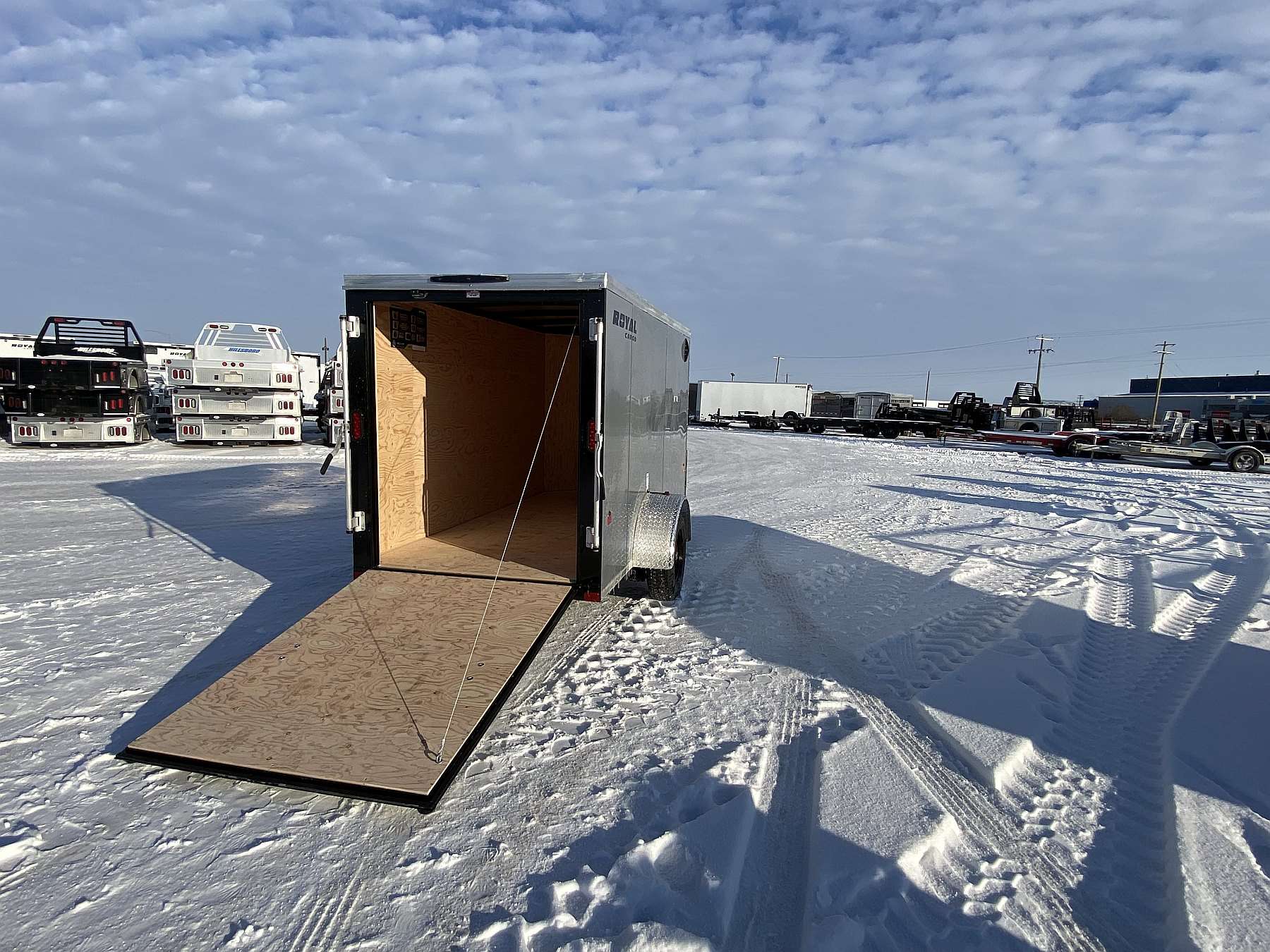 2026 Royal 5'x12' Enclosed Cargo w/ Ramp Door