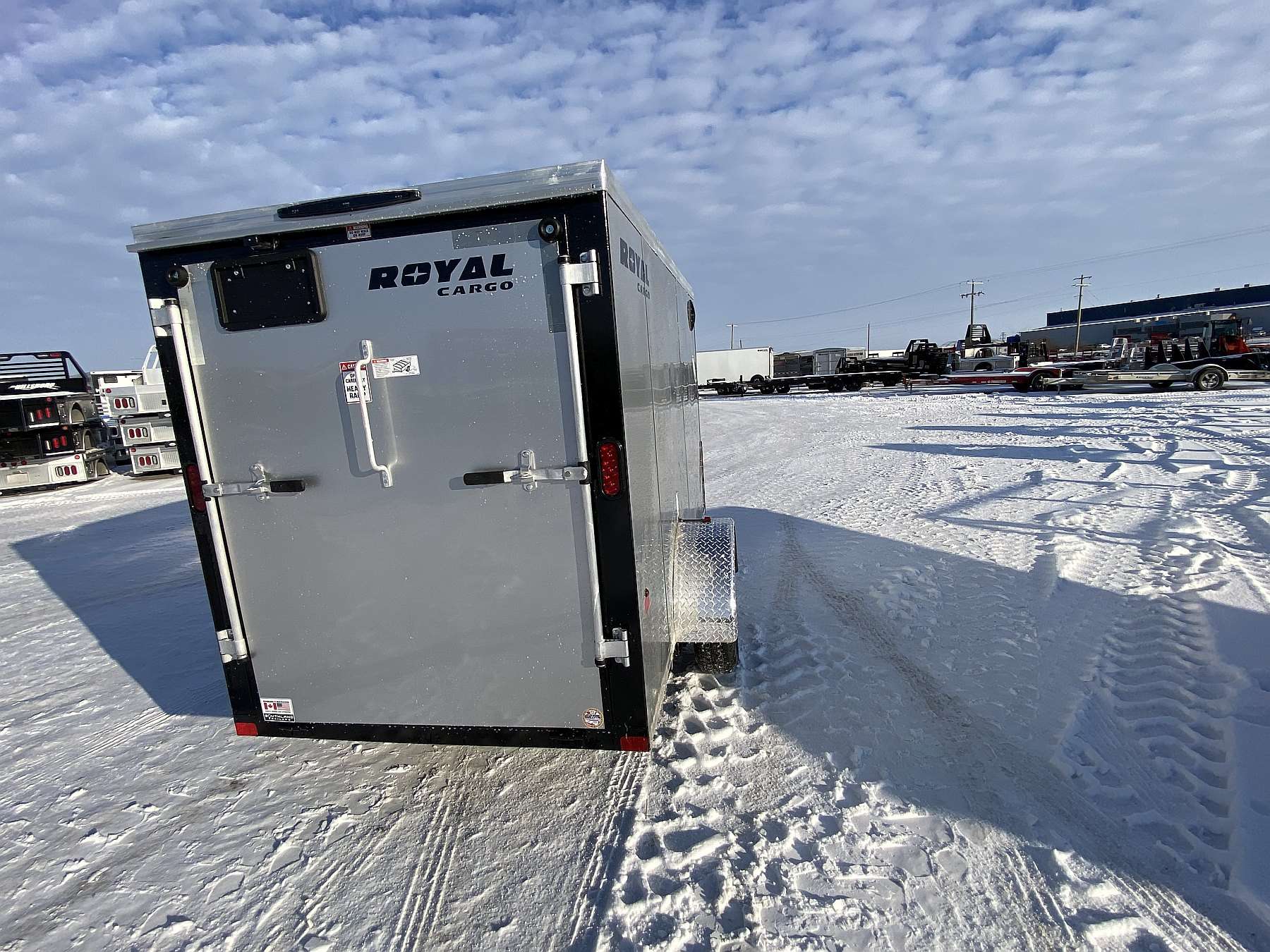 2026 Royal 5'x12' Enclosed Cargo w/ Ramp Door