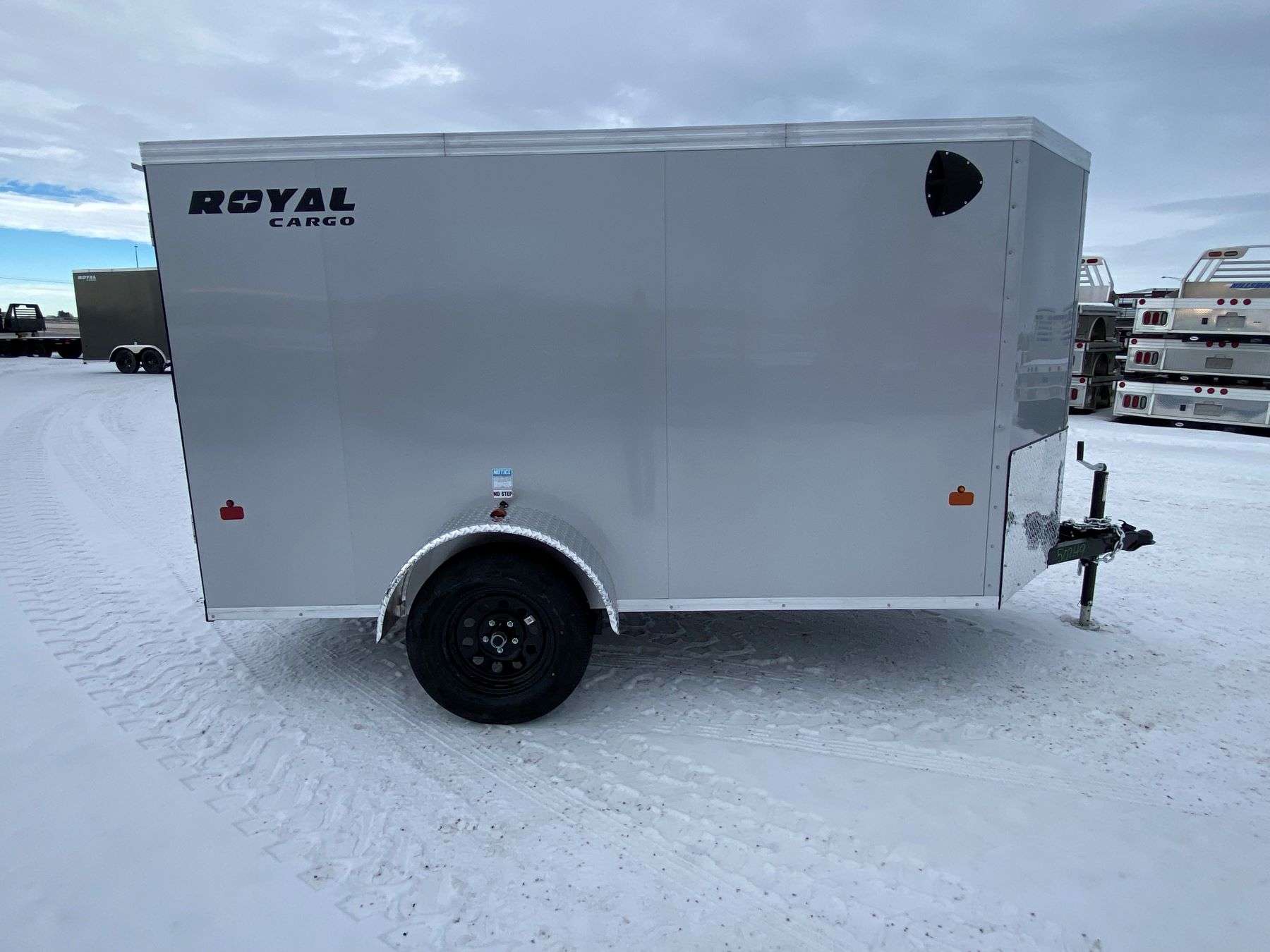 2026 Royal 5'x12' Enclosed Cargo w/ Ramp Door