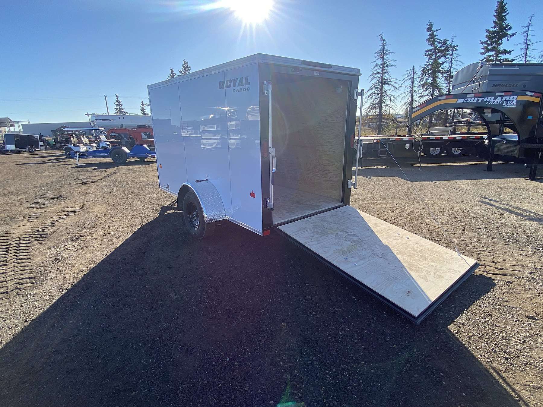 2026 Royal 5'x12' Enclosed Cargo w/ Ramp Door
