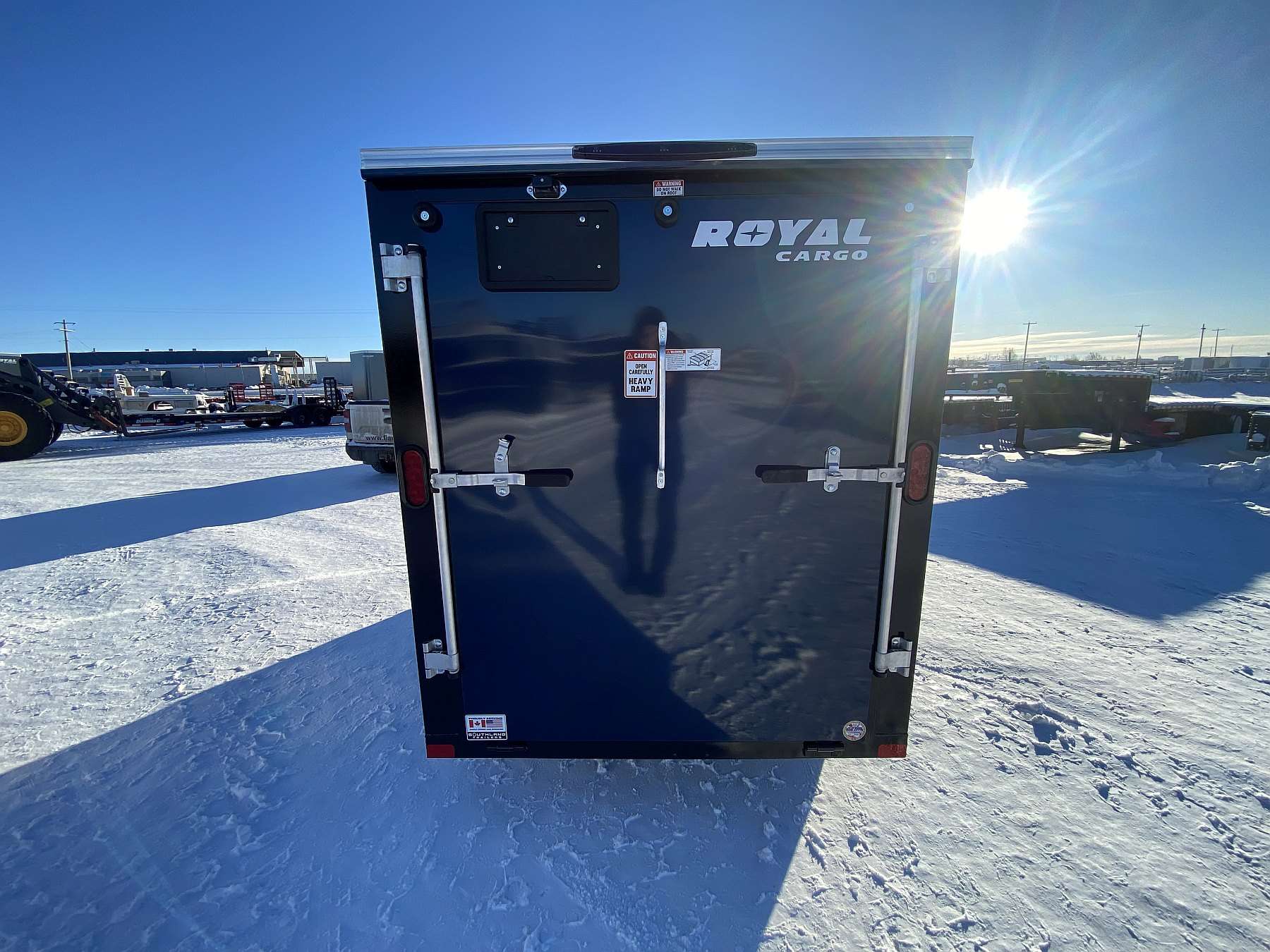 2026 Royal 5'x12' Enclosed Cargo w/ Ramp Door