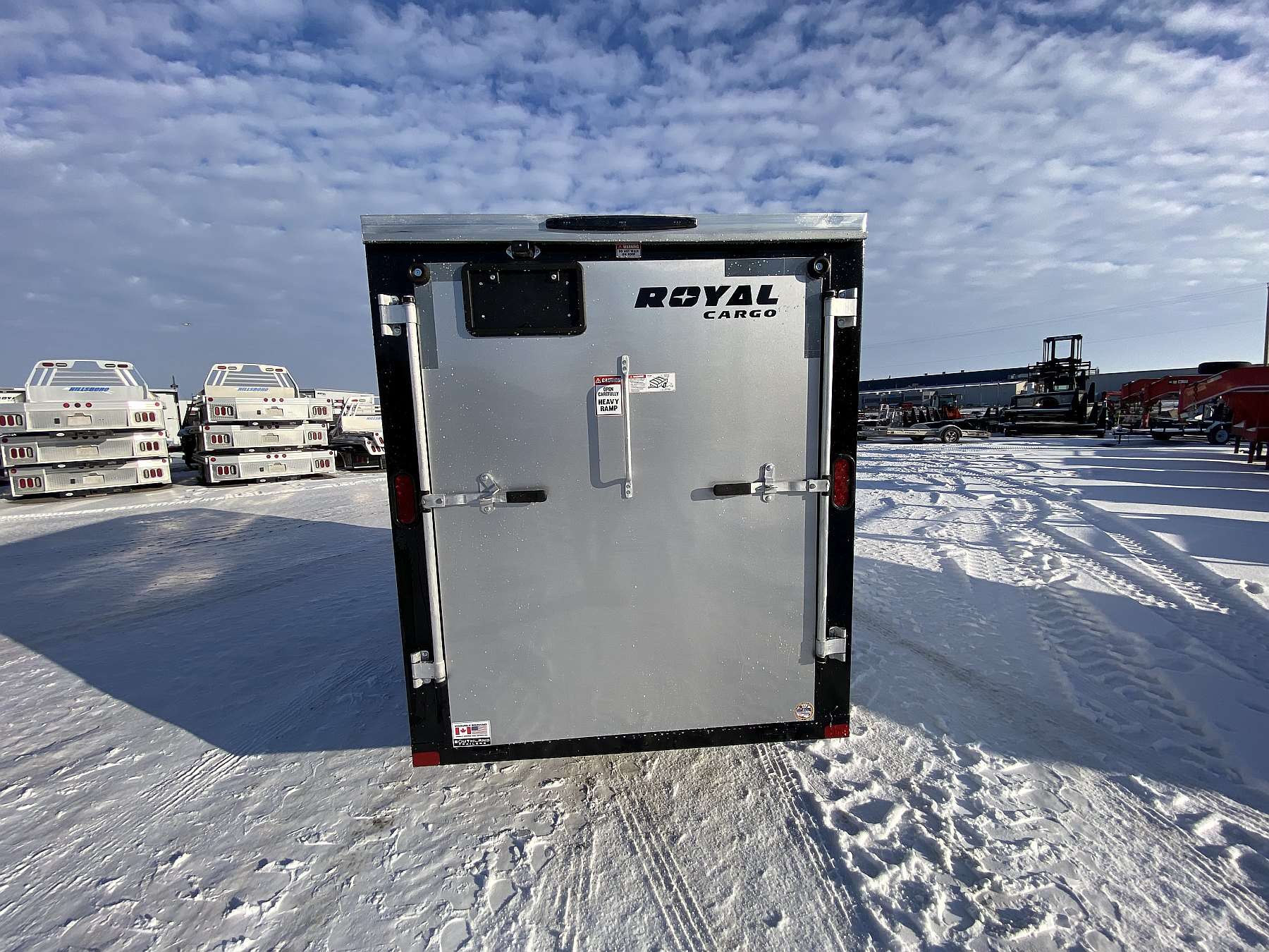 2026 Royal 5'x12' Enclosed Cargo w/ Ramp Door