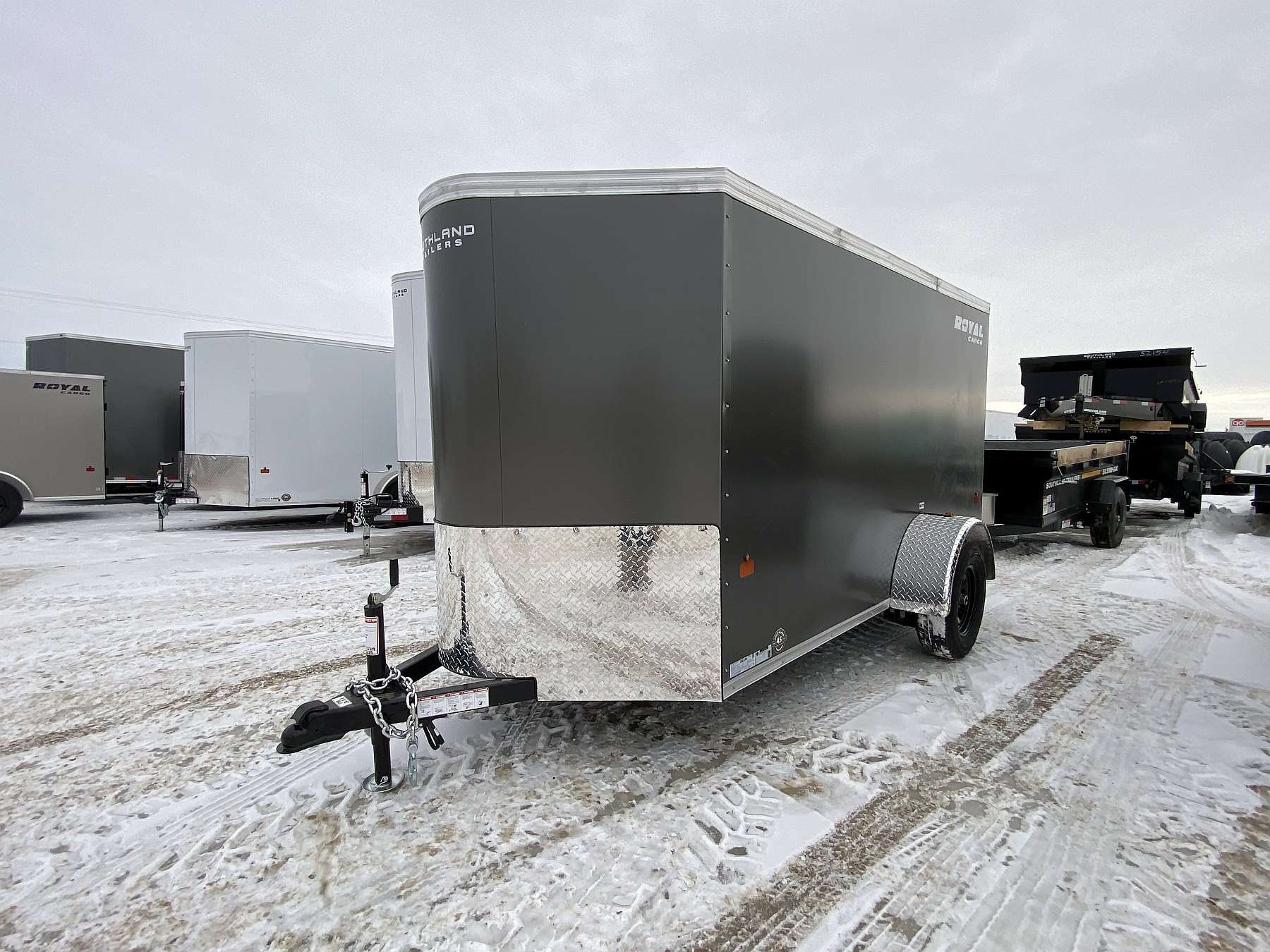 2026 Royal 5'x12' Enclosed Cargo w/ Ramp Door