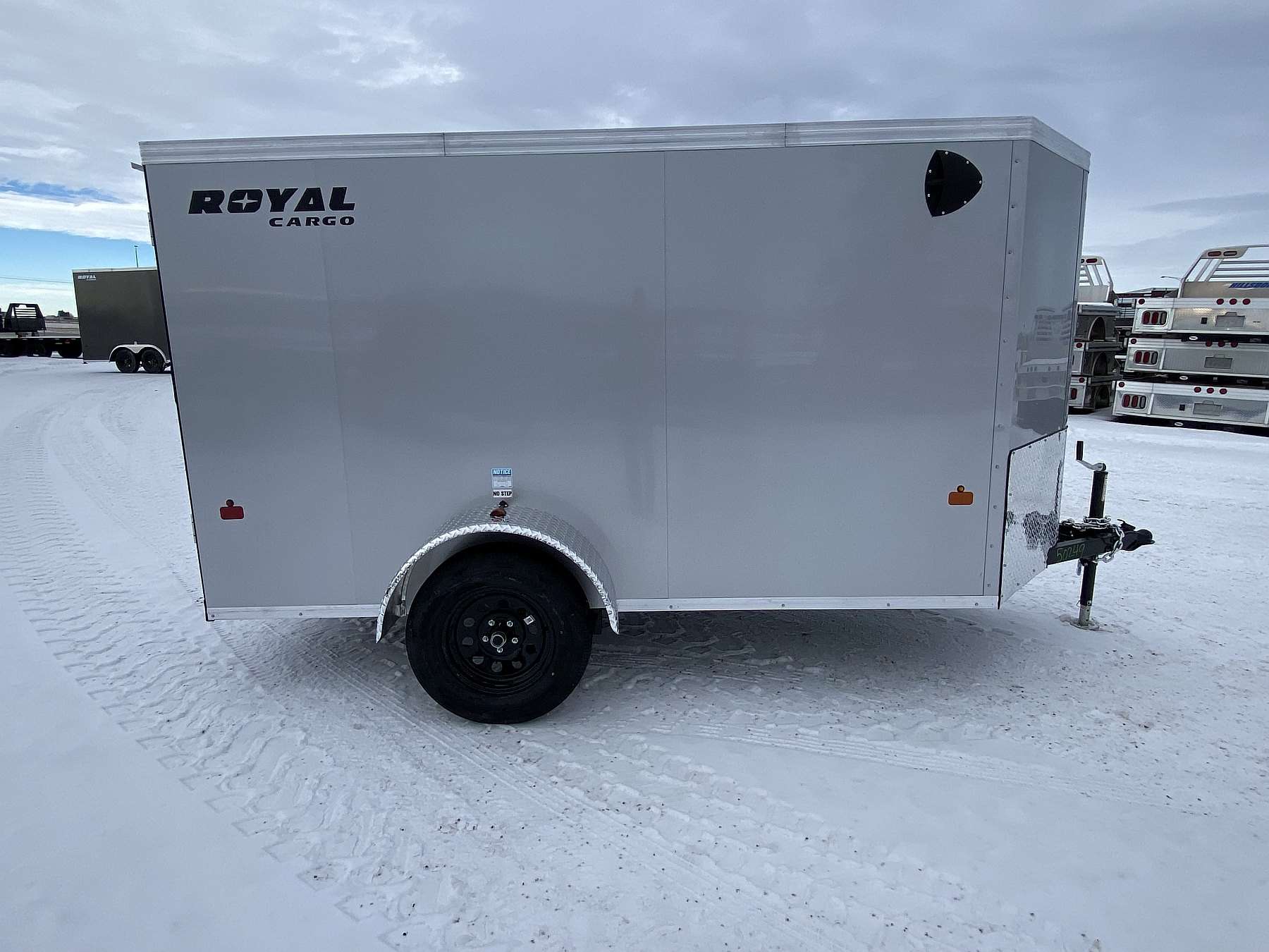 2026 Royal 5'x12' Enclosed Cargo w/ Ramp Door