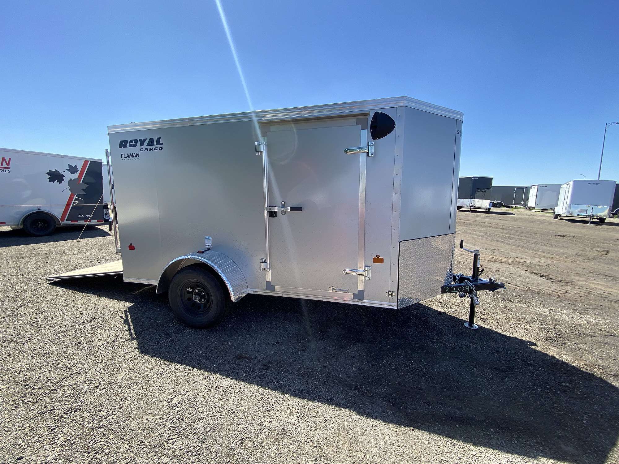 2026 Royal 5'x12' Enclosed Cargo w/ Ramp Door