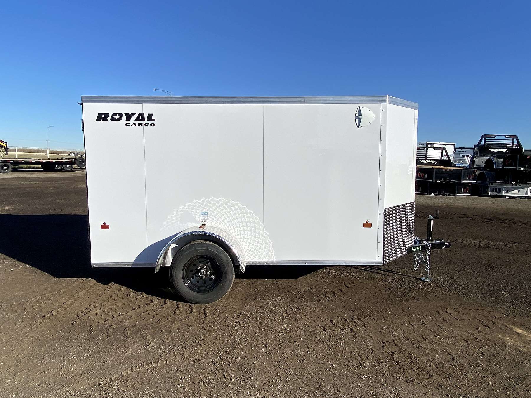 2026 Royal 5'x12' Enclosed Cargo w/ Ramp Door