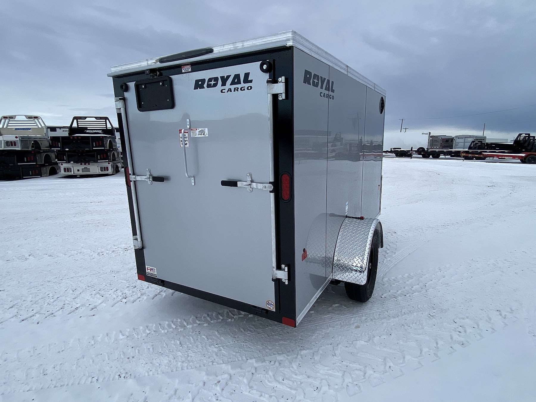 2026 Royal 5'x12' Enclosed Cargo w/ Ramp Door