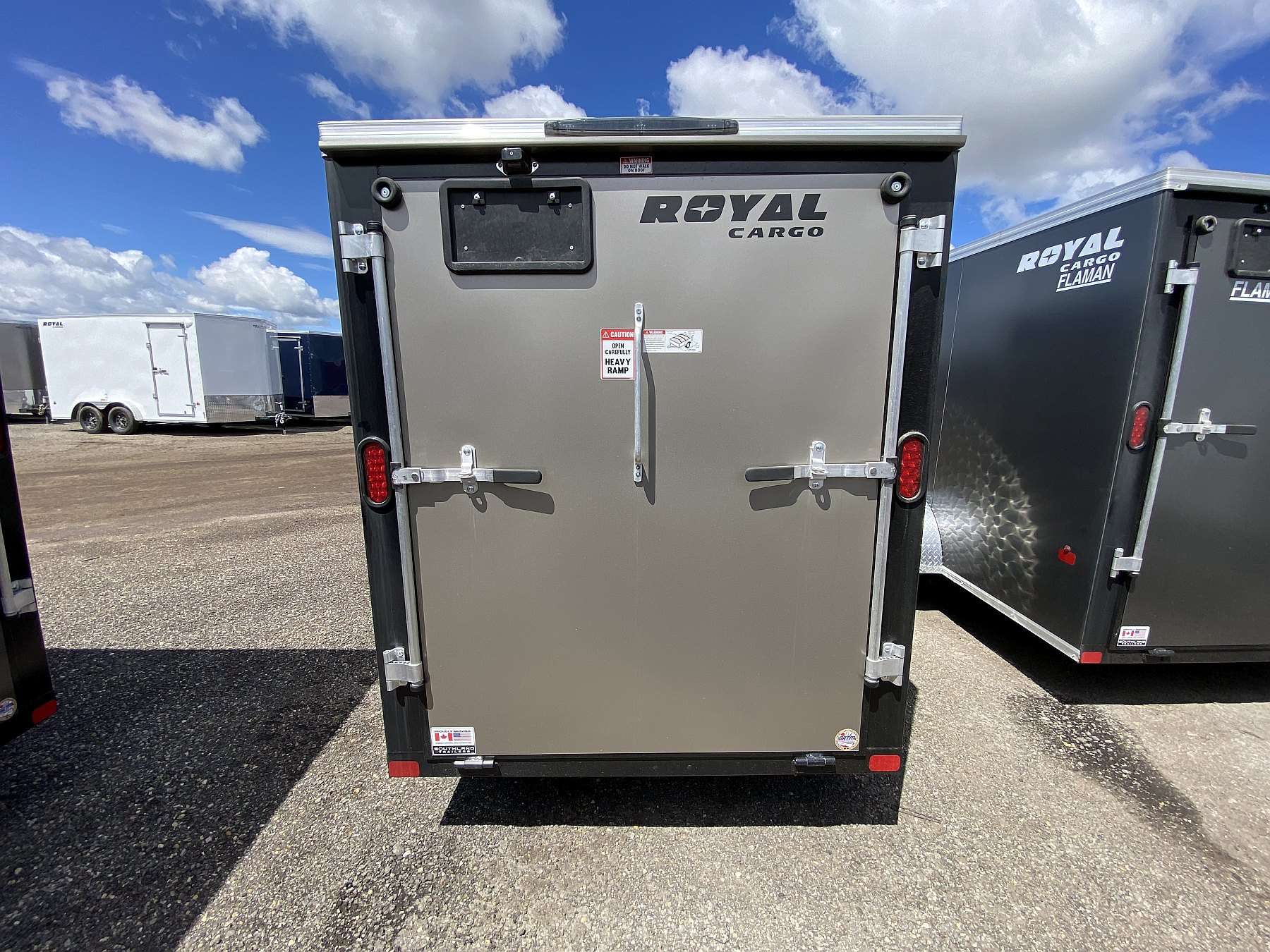 2026 Royal 5'x12' Enclosed Cargo w/ Ramp Door