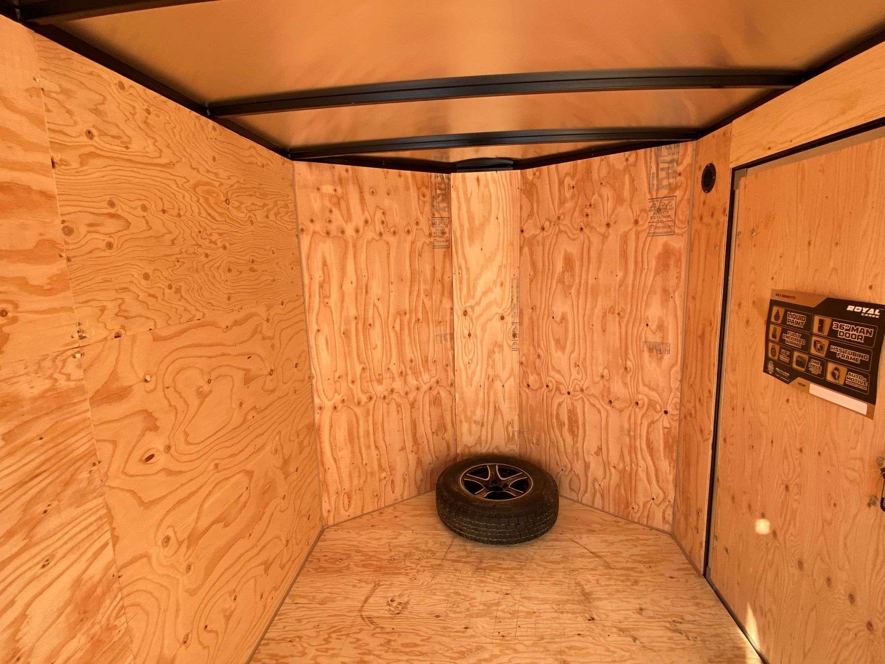 2026 Royal 6'x14' Enclosed Cargo w/ Aluminum Wheels