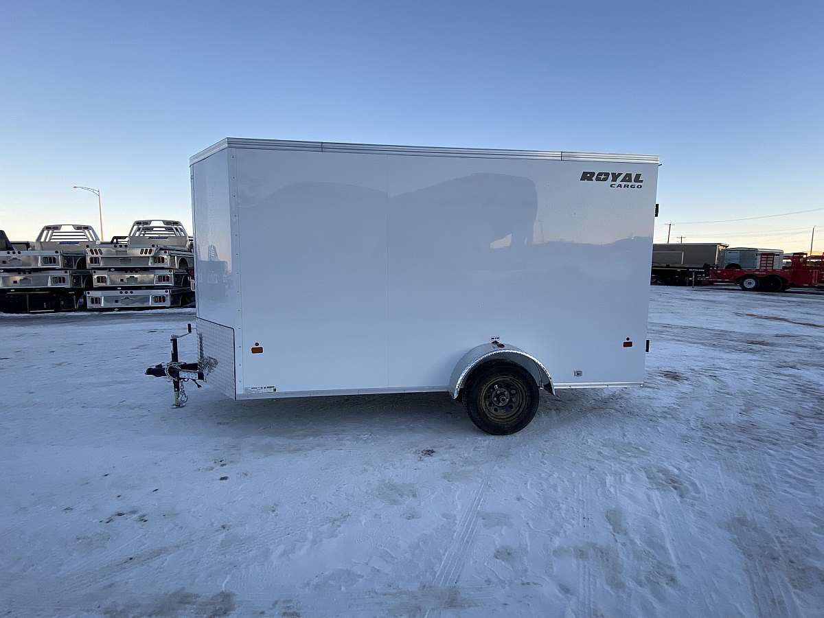 2026 Royal 6'x14' Enclosed Cargo w/ Barn Door and 72" Ht