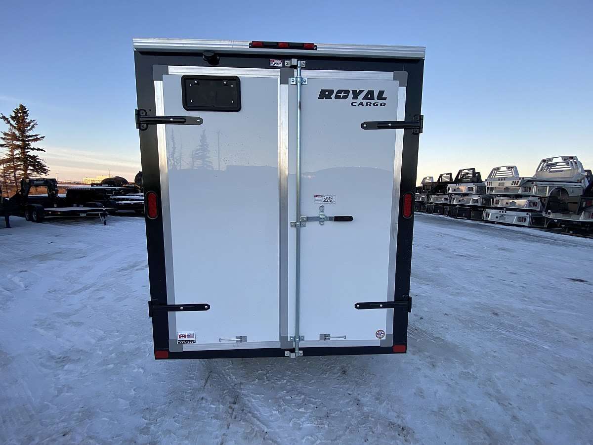 2026 Royal 6'x14' Enclosed Cargo w/ Barn Door and 72" Ht