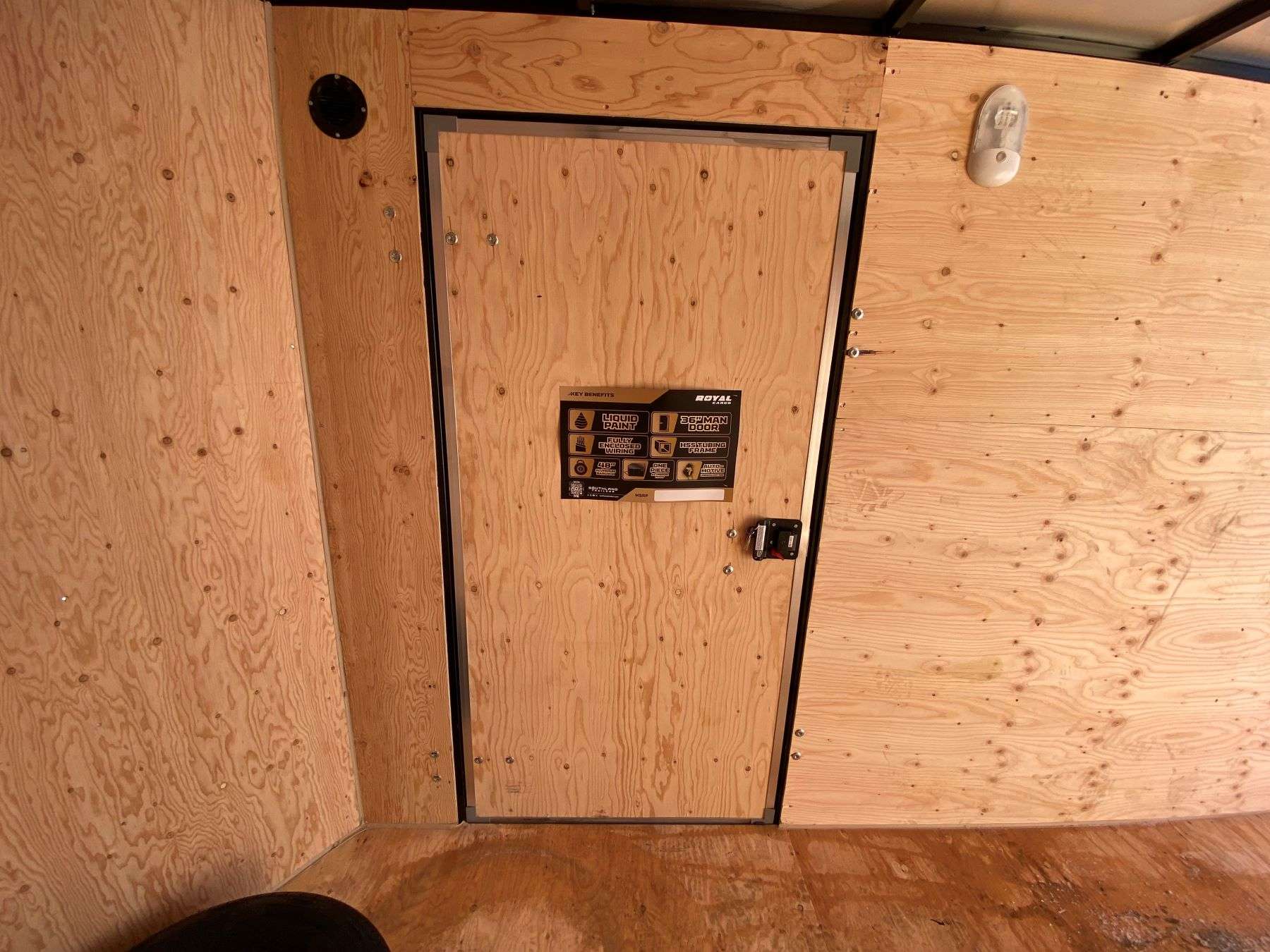 2026 Royal 6'x14' Enclosed Cargo w/ Ramp Door