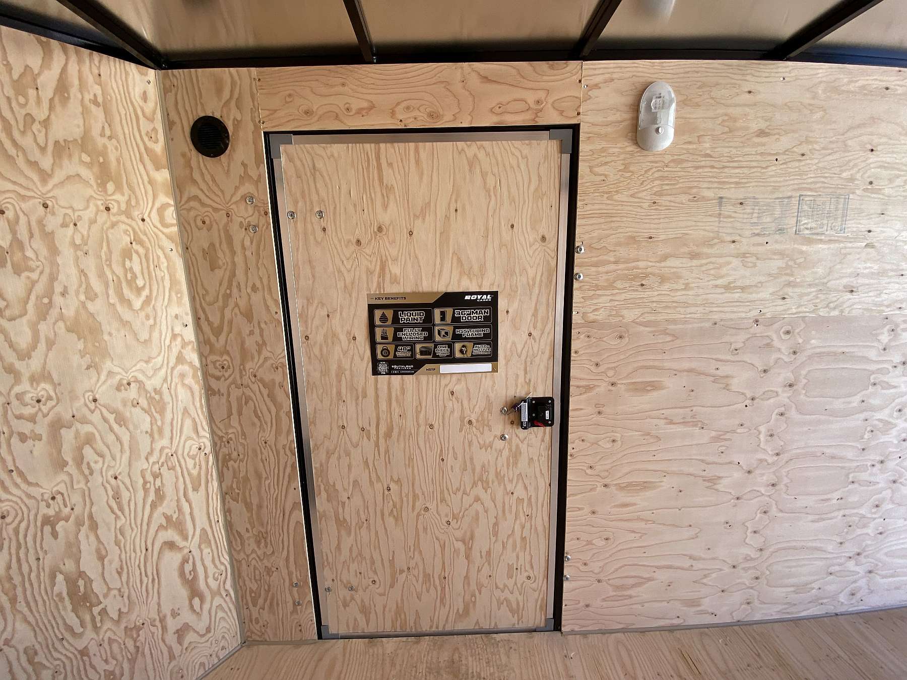 2026 Royal 6'x14' Enclosed Cargo w/ Ramp Door