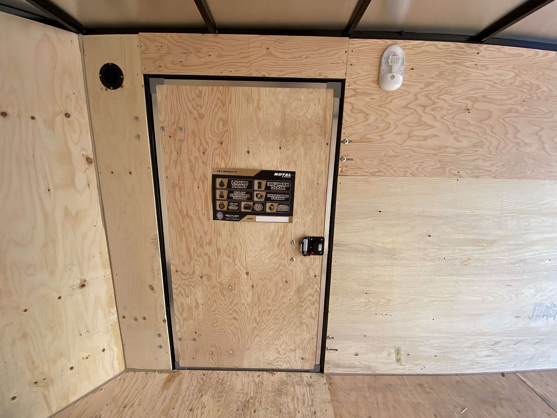 2026 Royal 6'x14' Enclosed Cargo w/ Ramp Door