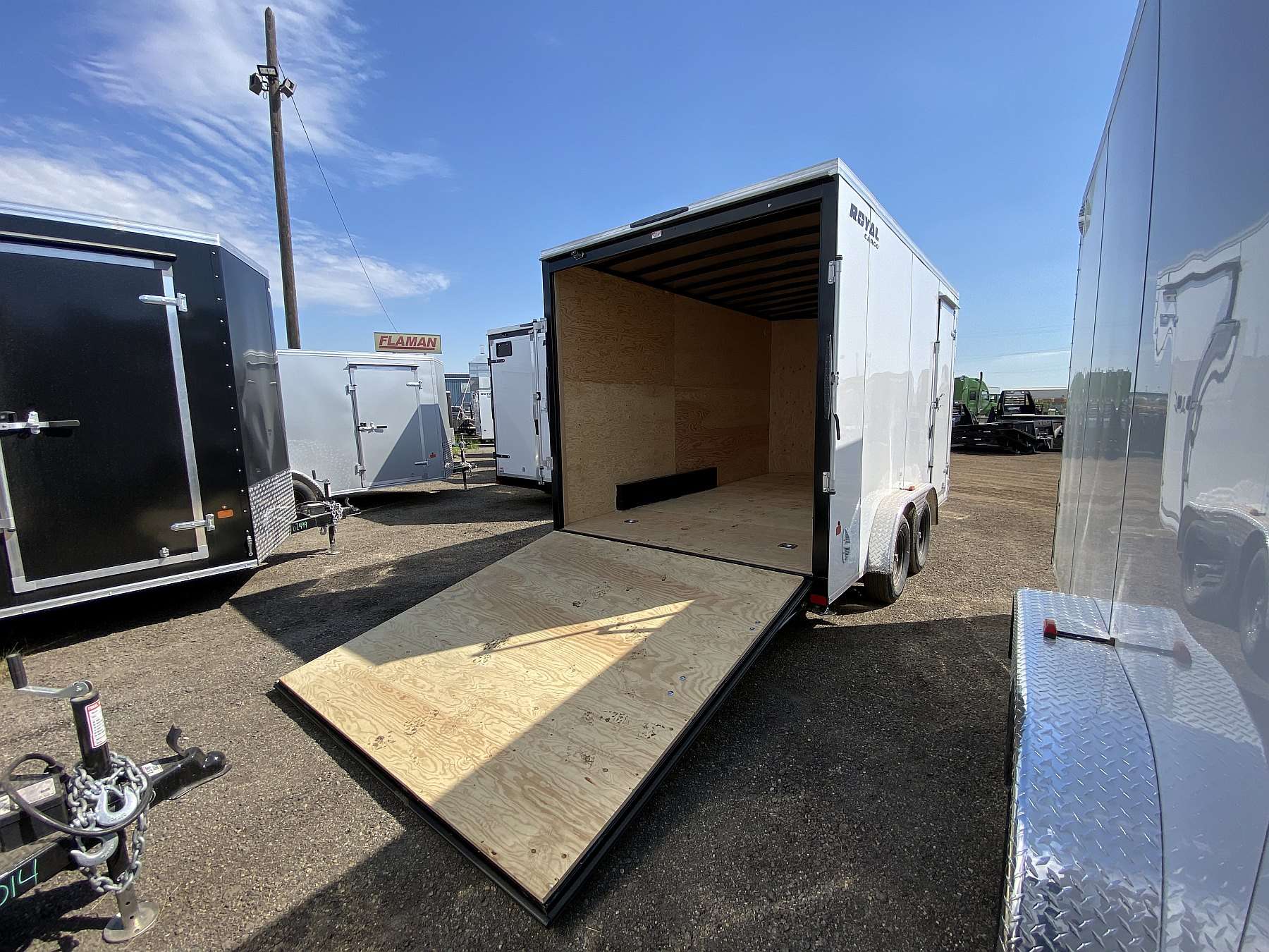 2026 Royal 7.5'x16' Enclosed Cargo w/ 16" Center Upgrade