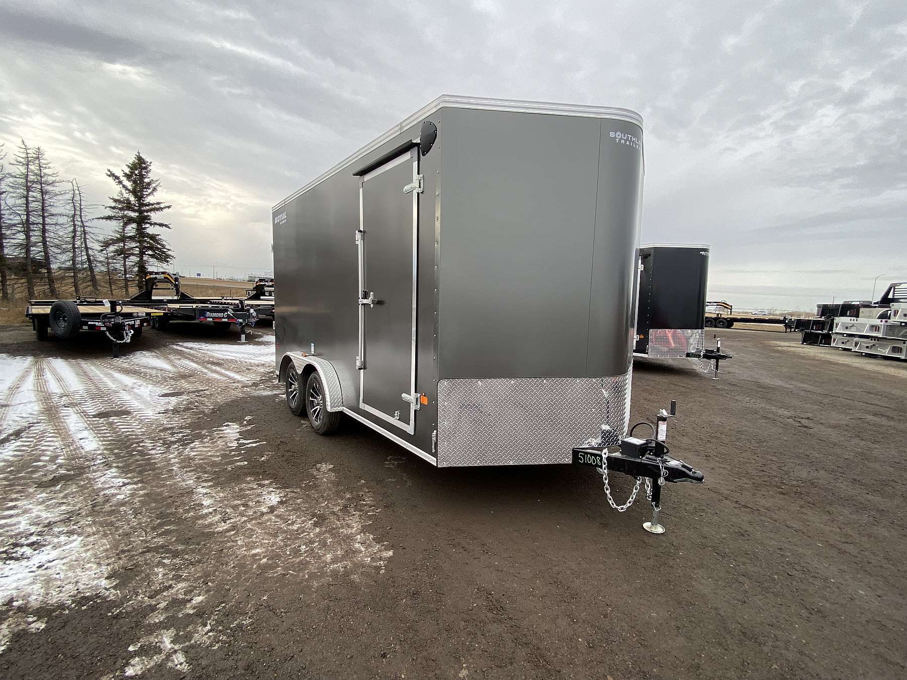 2026 Royal 7.5'x16' Enclosed Cargo w/ Aluminum Wheels