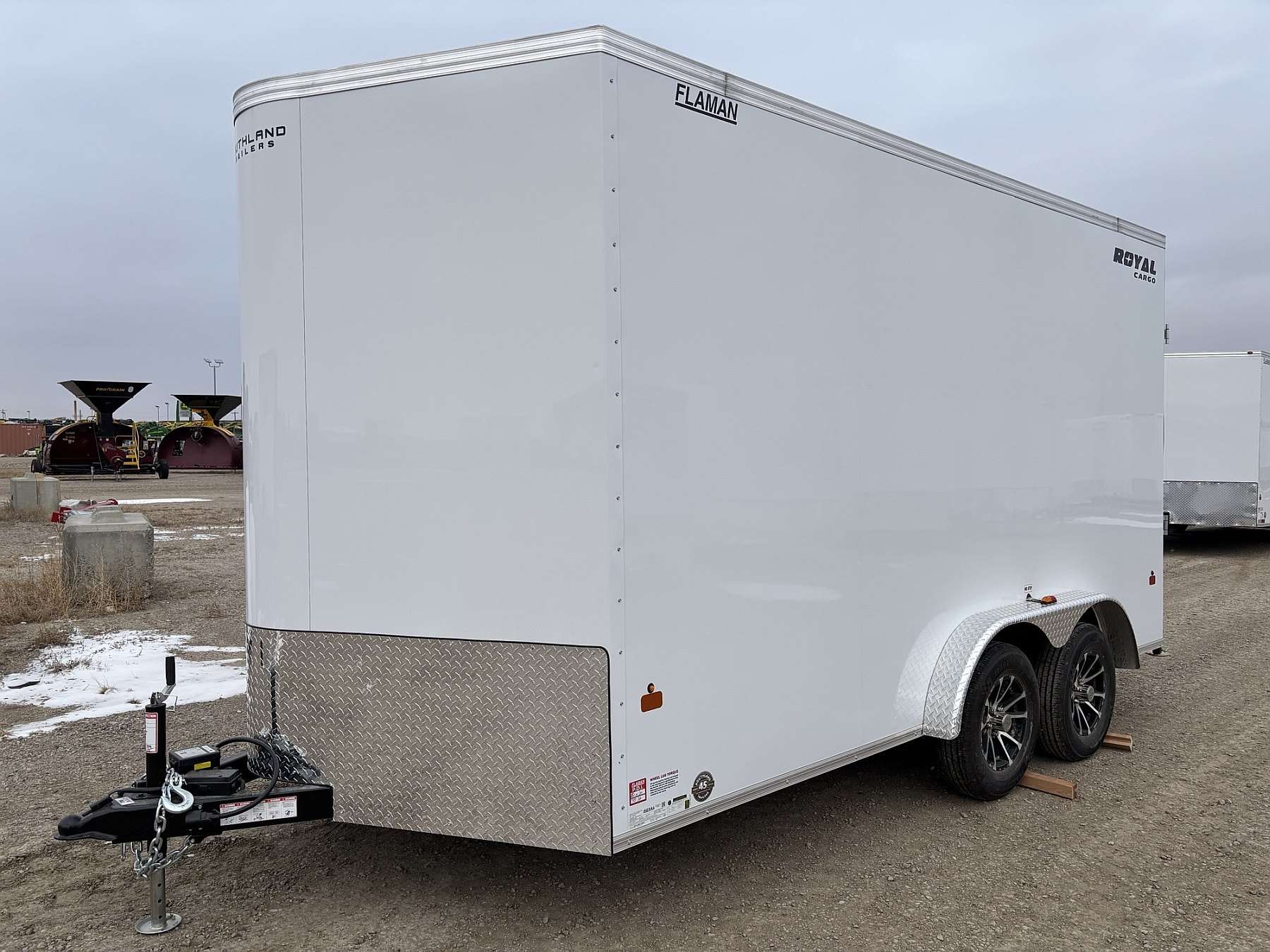 2026 Royal 7.5'x16' Enclosed Cargo w/ Aluminum Wheels