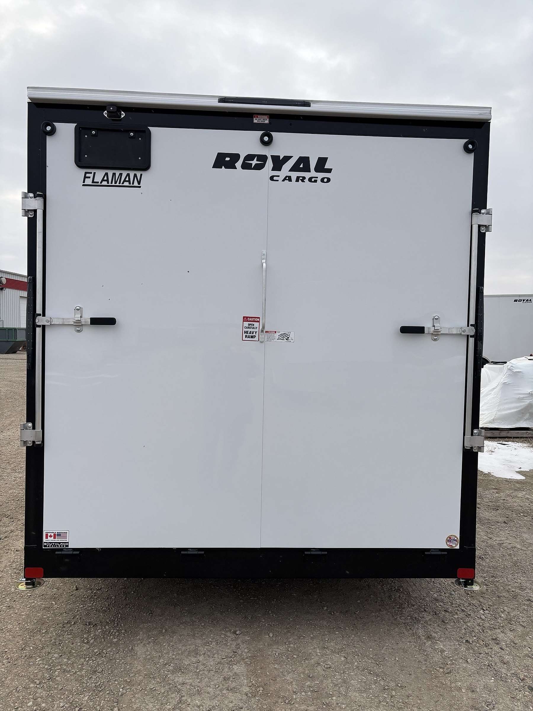 2026 Royal 7.5'x16' Enclosed Cargo w/ Aluminum Wheels