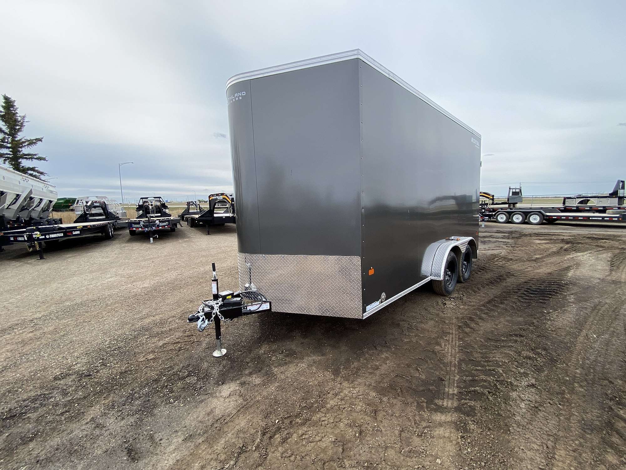2026 Royal 7.5'x16' Enclosed Cargo  w/ Ramp Door