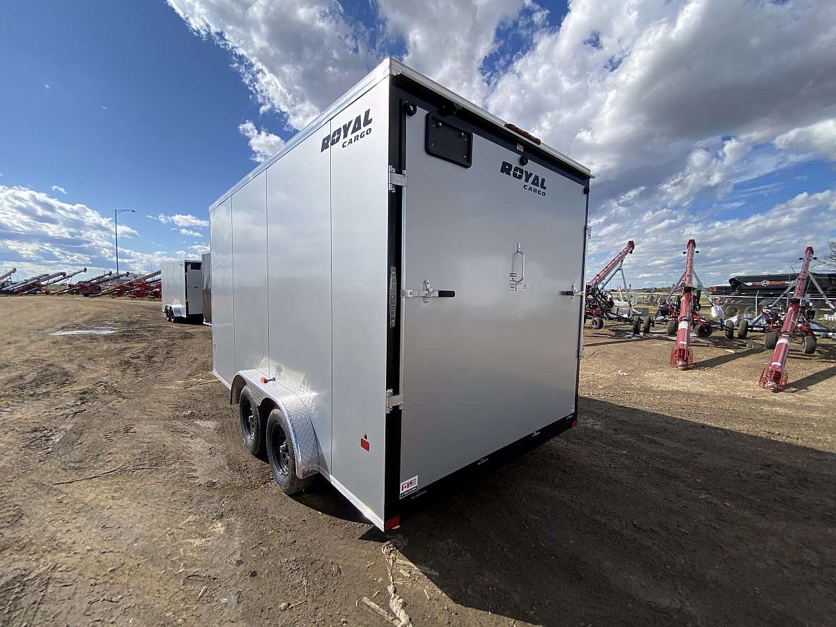 2026 Royal 7.5'x16' Enclosed Cargo w/ Ramp Door