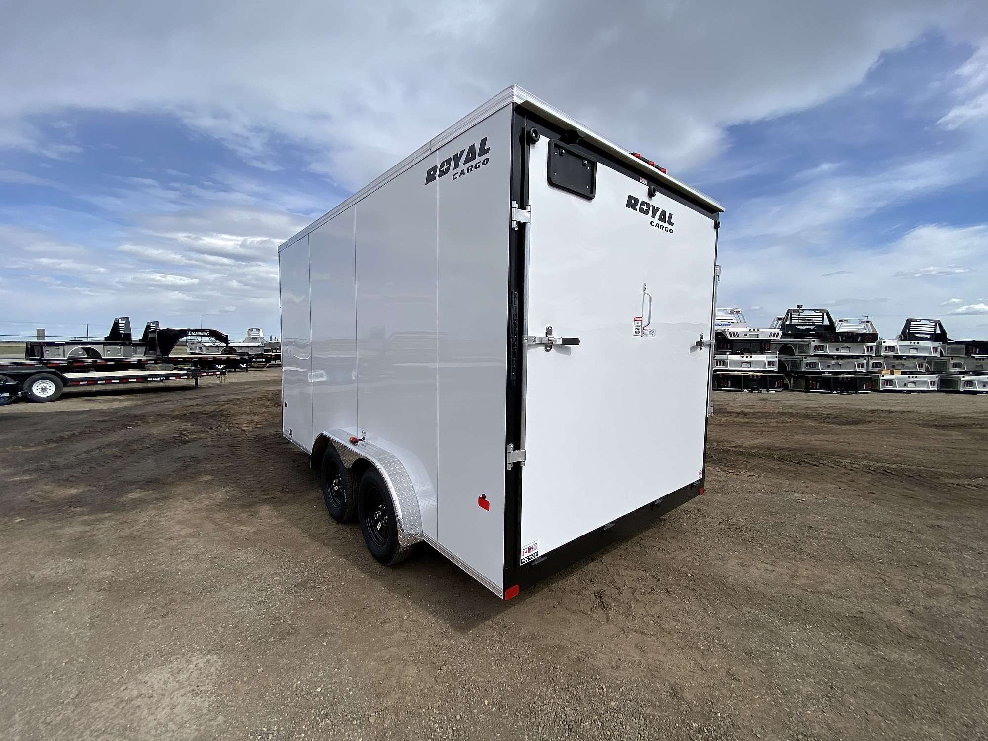 2026 Royal 7.5'x16' Enclosed Cargo w/ Ramp Door