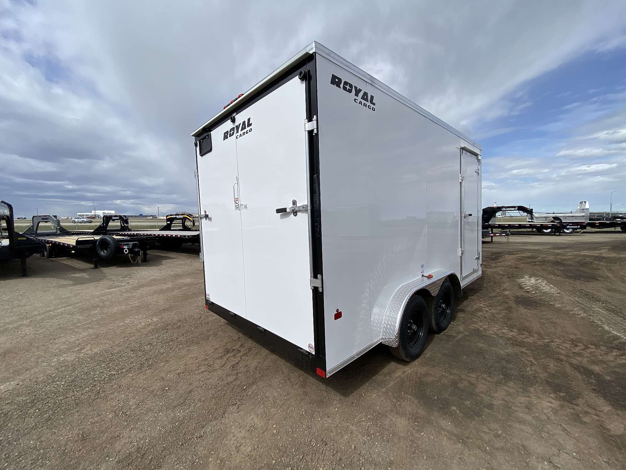 2026 Royal 7.5'x16' Enclosed Cargo  w/ Ramp Door