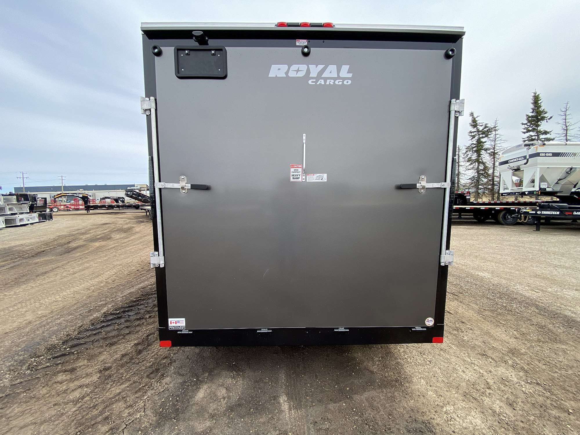 2026 Royal 7.5'x16' Enclosed Cargo w/ Ramp Door