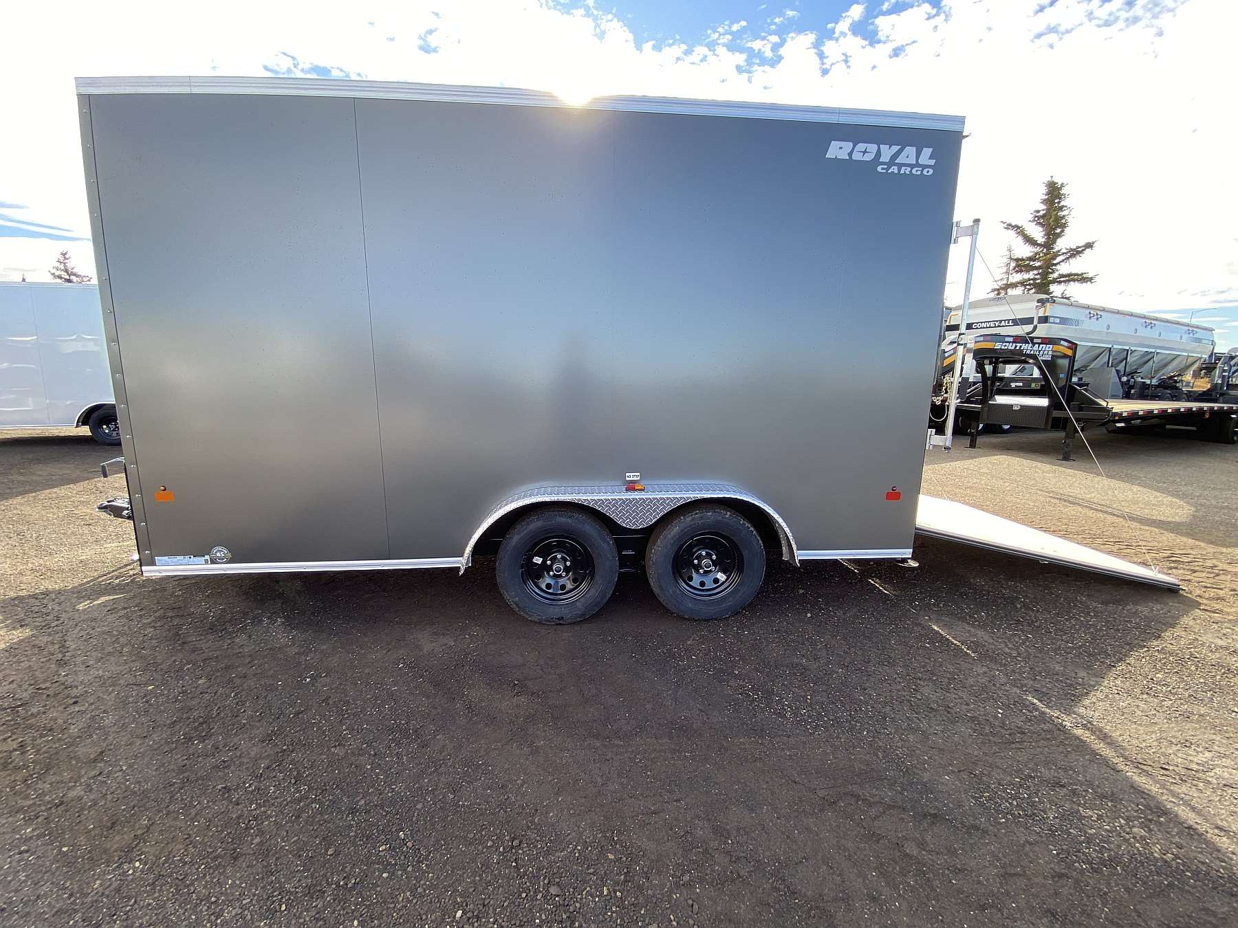 2026 Royal 7.5'x16' Enclosed Cargo w/ Ramp Door