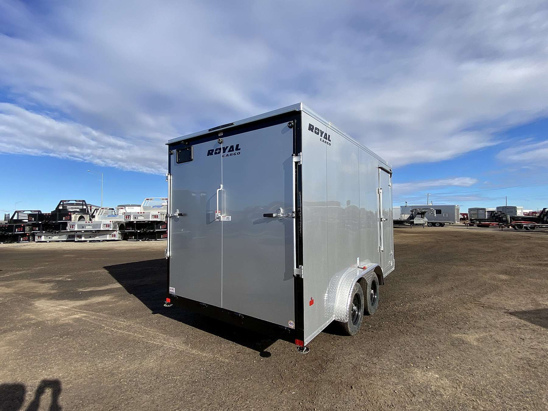 2026 Royal 7.5'x16' Enclosed Cargo w/ Ramp Door