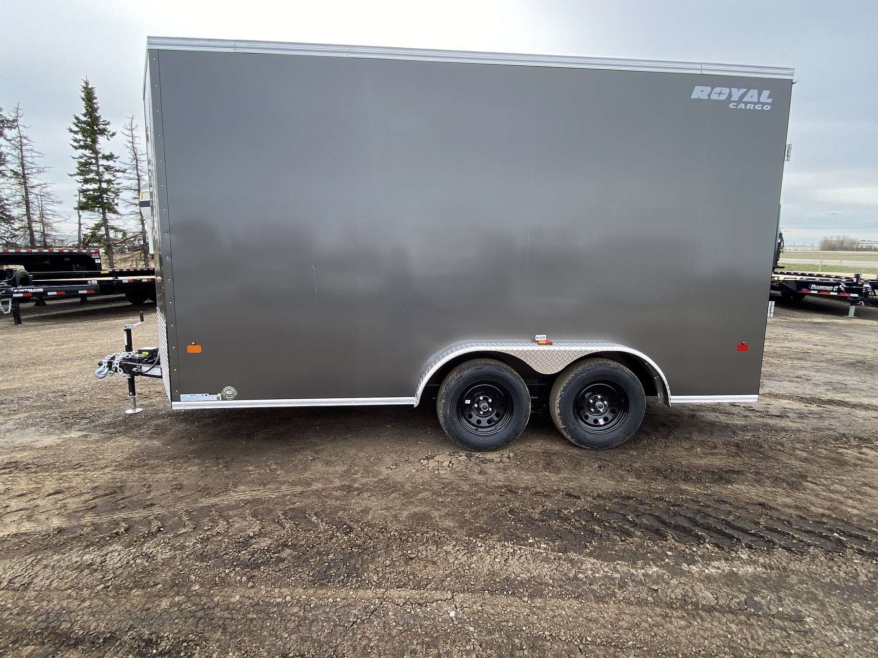 2026 Royal 7.5'x16' Enclosed Cargo w/ Ramp Door