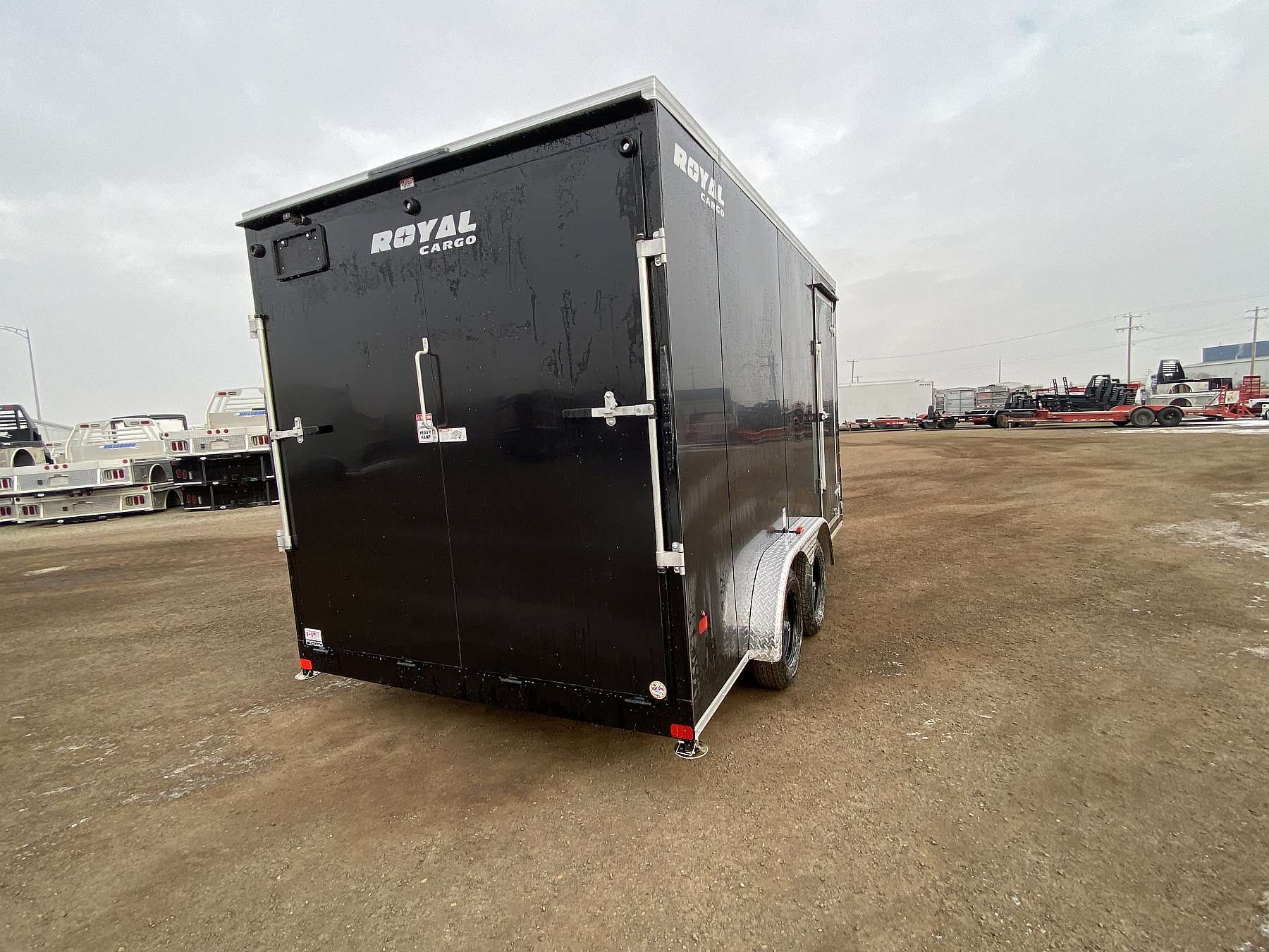 2026 Royal 7.5'x16' Enclosed Cargo  w/ Ramp Door