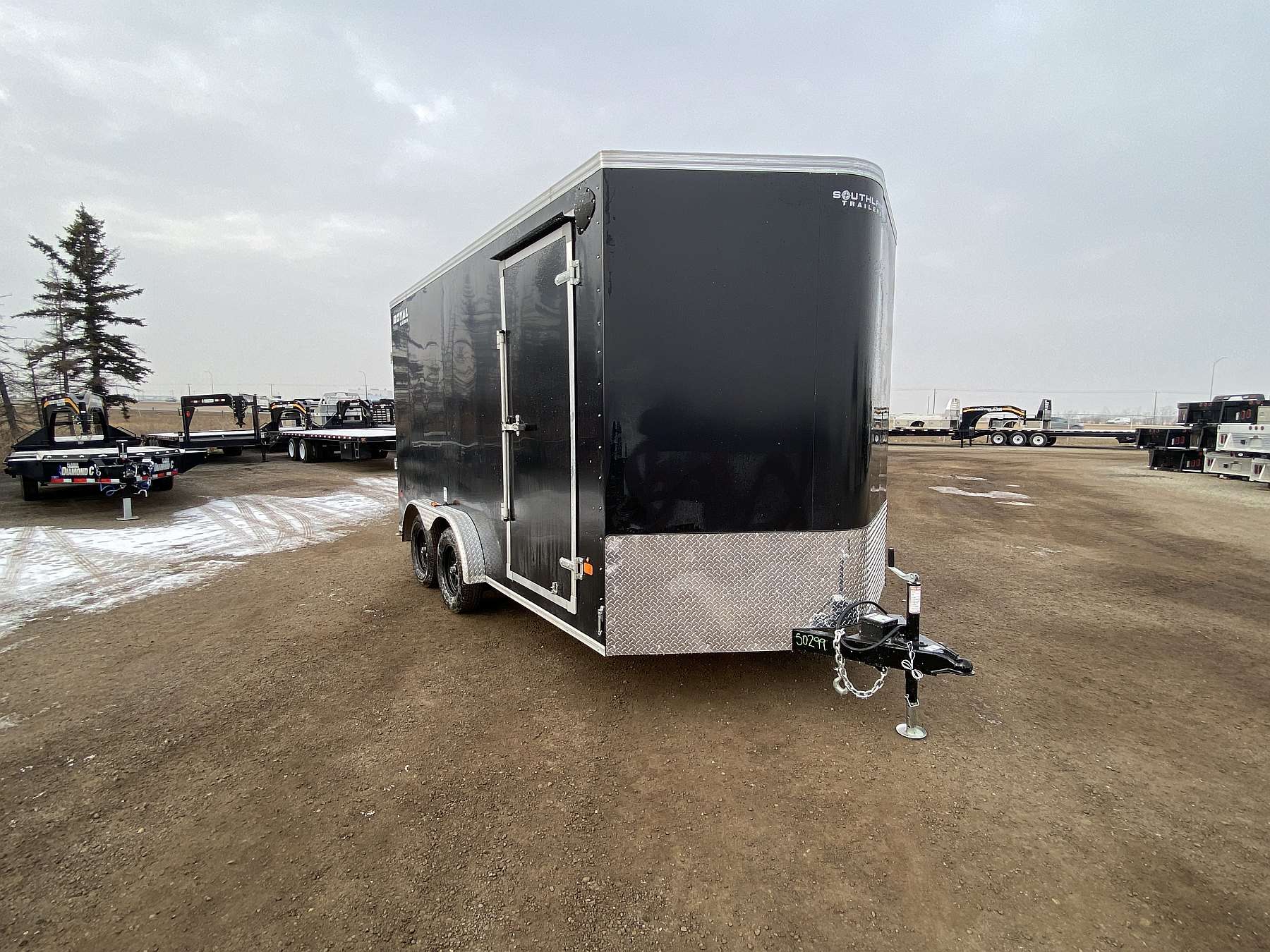 2026 Royal 7.5'x16' Enclosed Cargo  w/ Ramp Door
