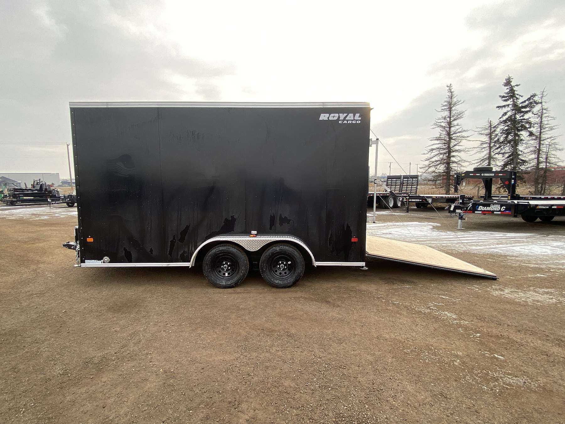 2026 Royal 7.5'x16' Enclosed Cargo  w/ Ramp Door