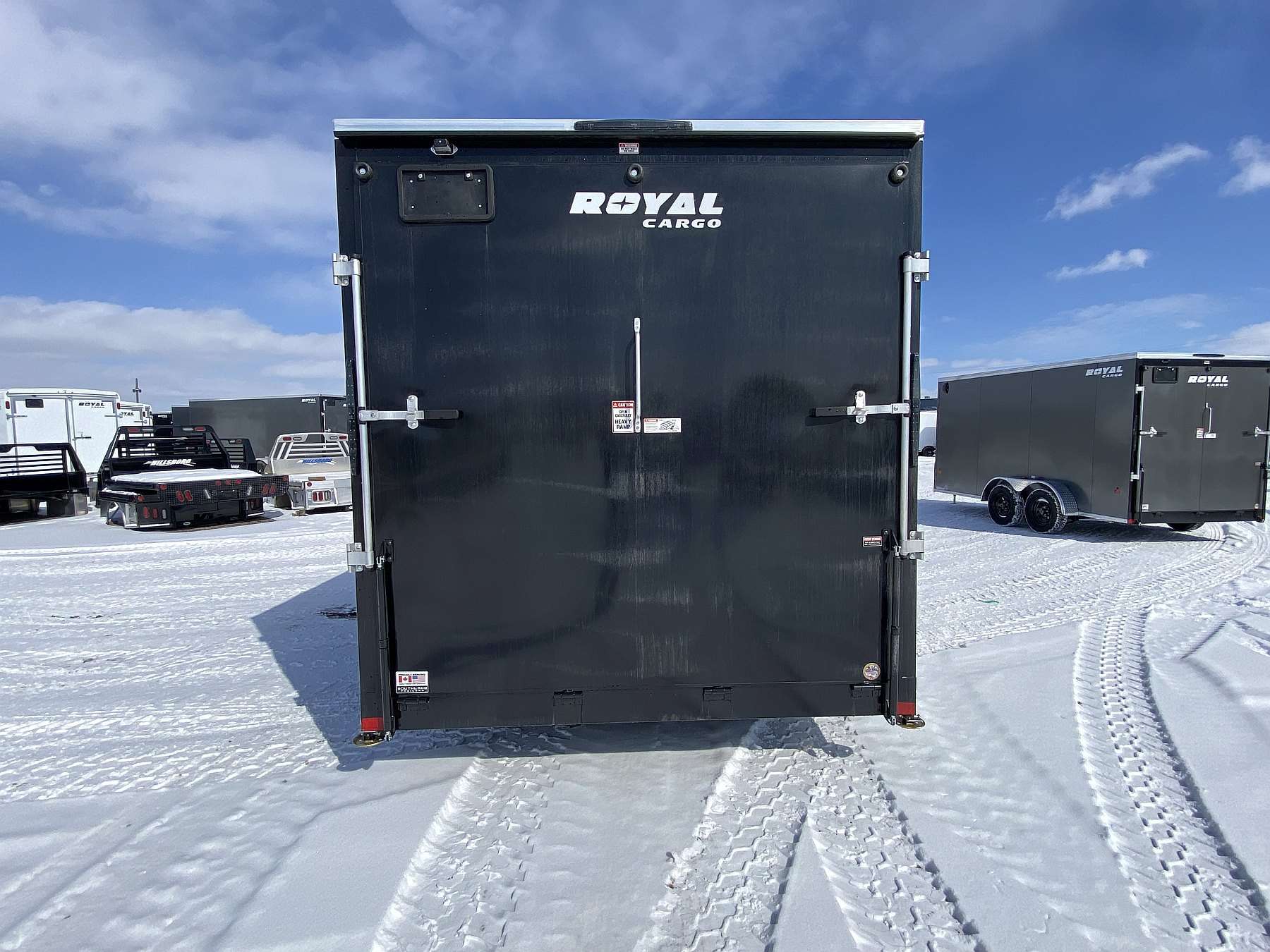 2026 Royal 7.5'x16' Enclosed Cargo  w/ Ramp Door