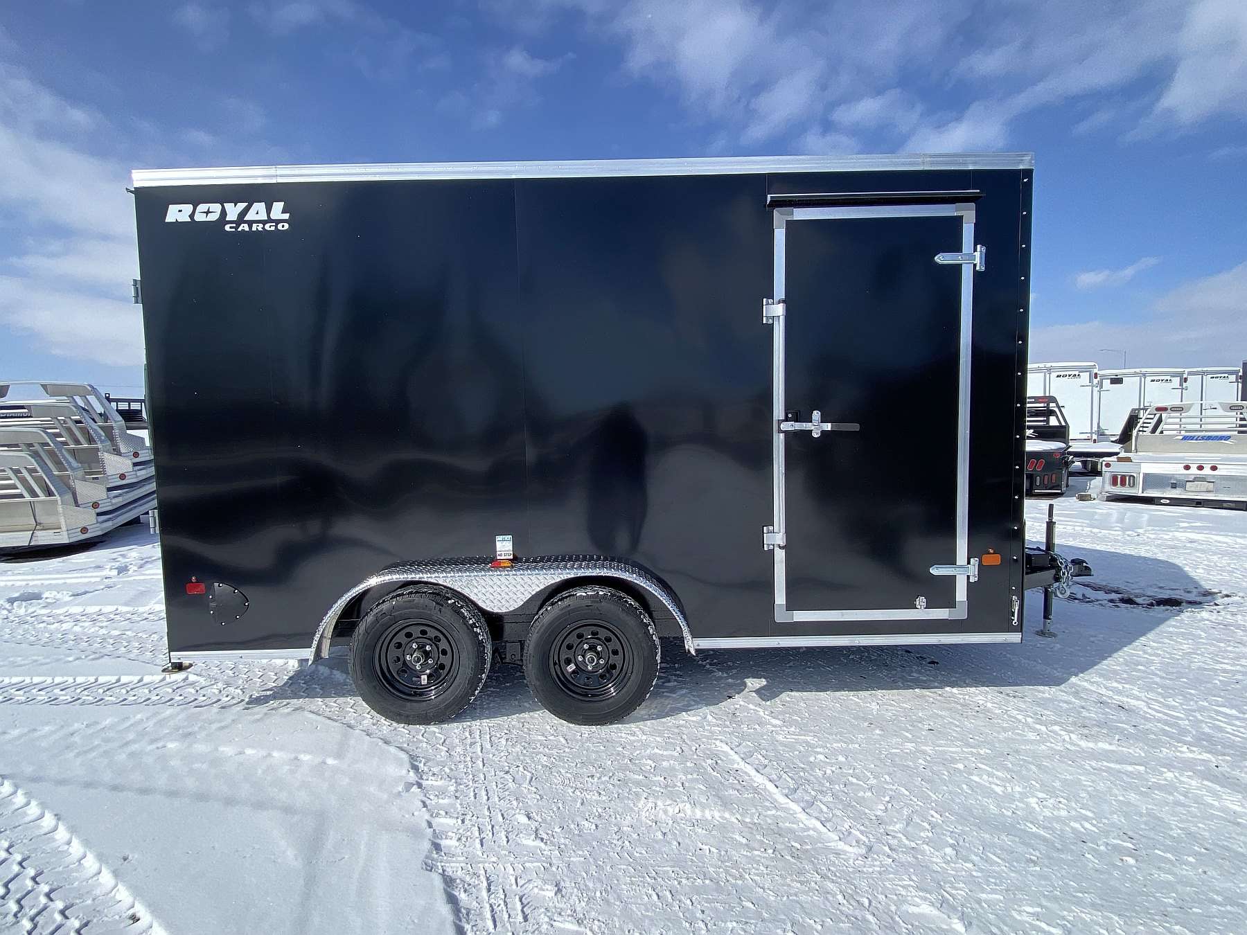 2026 Royal 7.5'x16' Enclosed Cargo  w/ Ramp Door