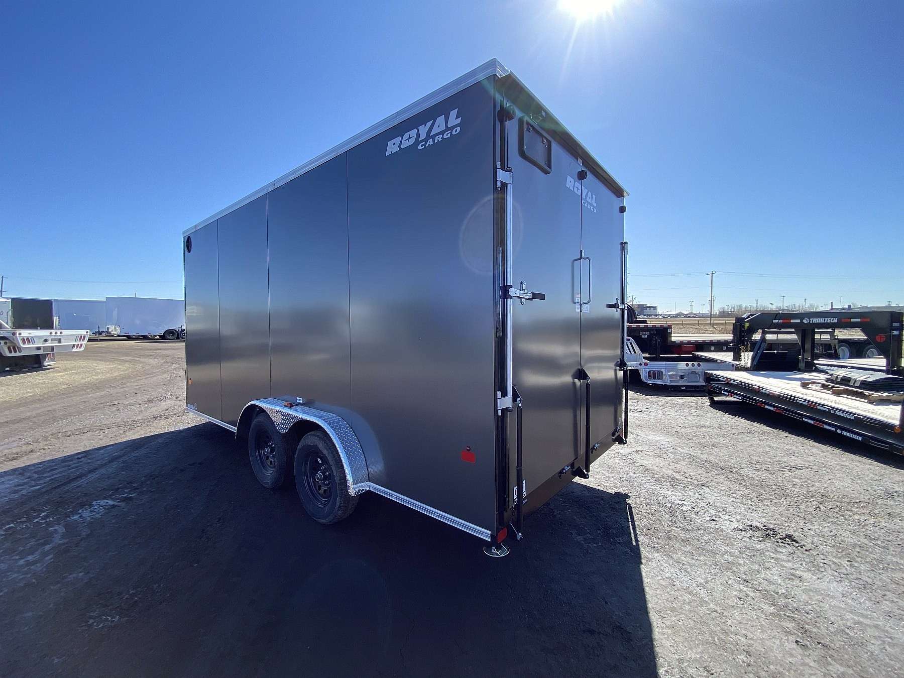 2026 Royal 7.5'x16' Enclosed Cargo w/ Ramp Door