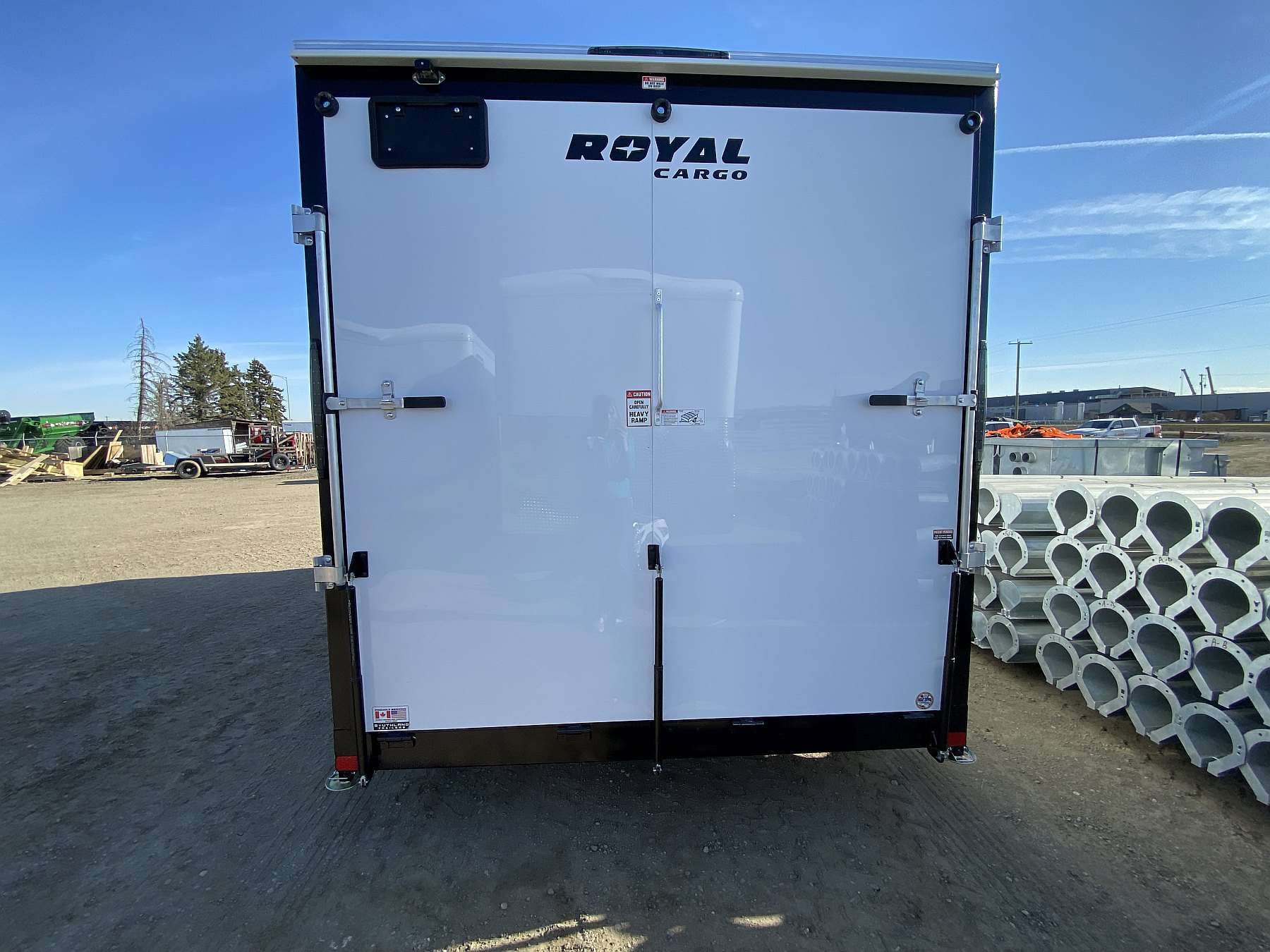 2026 Royal 7.5'x16' Enclosed Cargo w/ Ramp Door