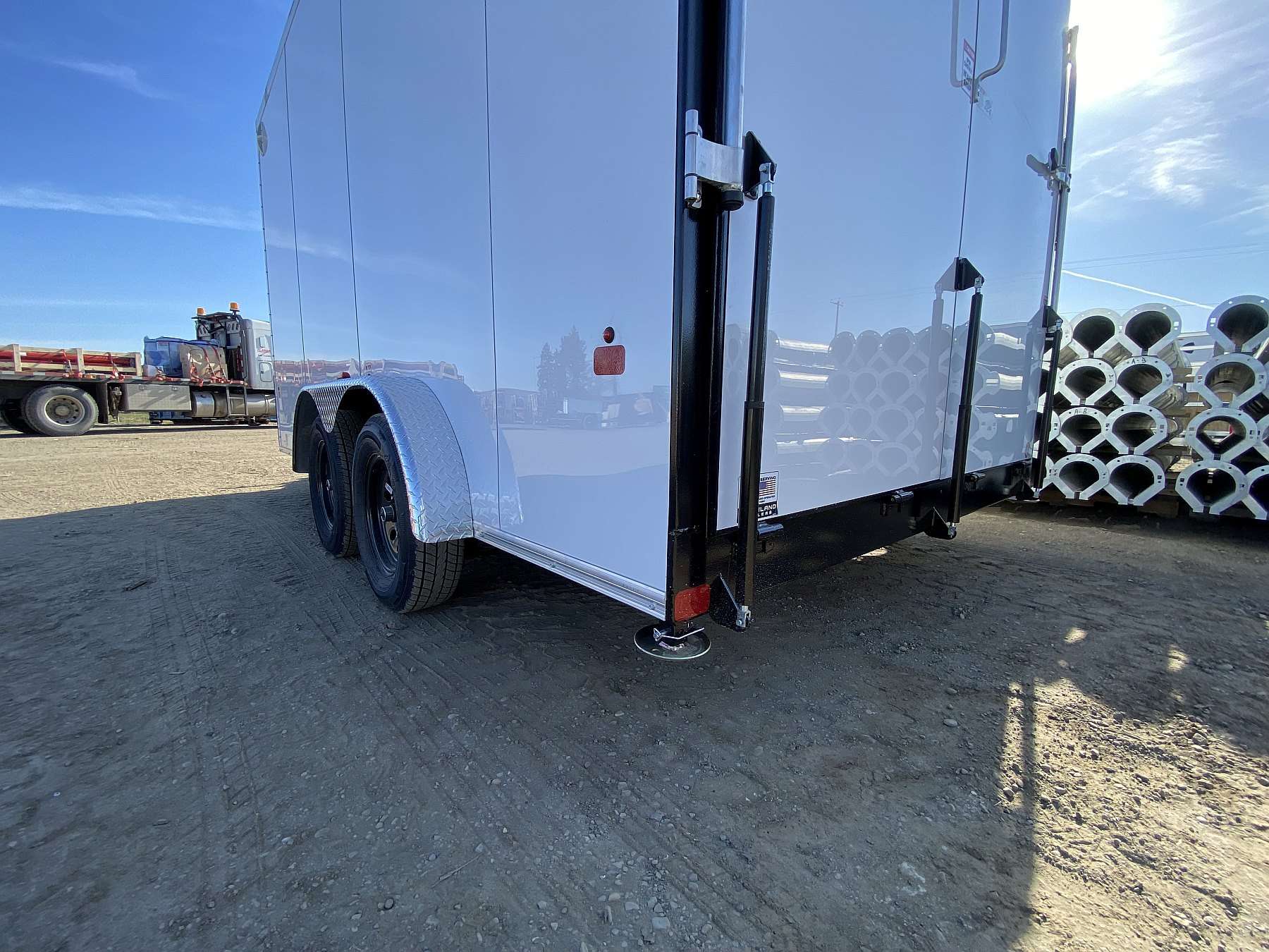 2026 Royal 7.5'x16' Enclosed Cargo w/ Ramp Door