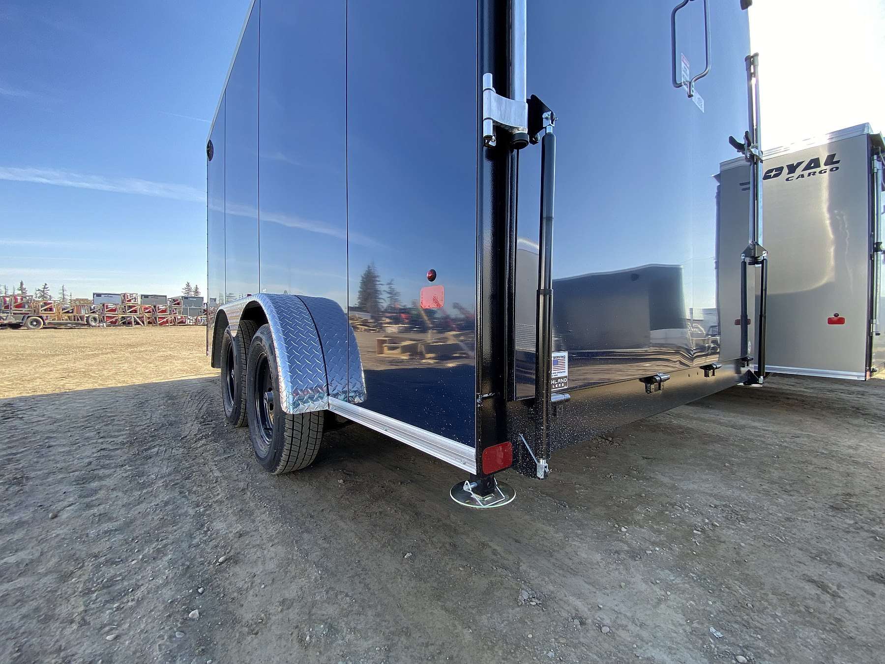 2026 Royal 7.5'x16' Enclosed Cargo w/ Ramp Door